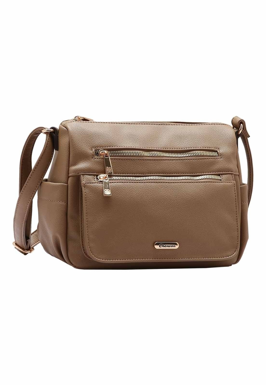 Imagem principal Bolsa Feminina Chenson Original Transversal 3484921 Chenson marrom