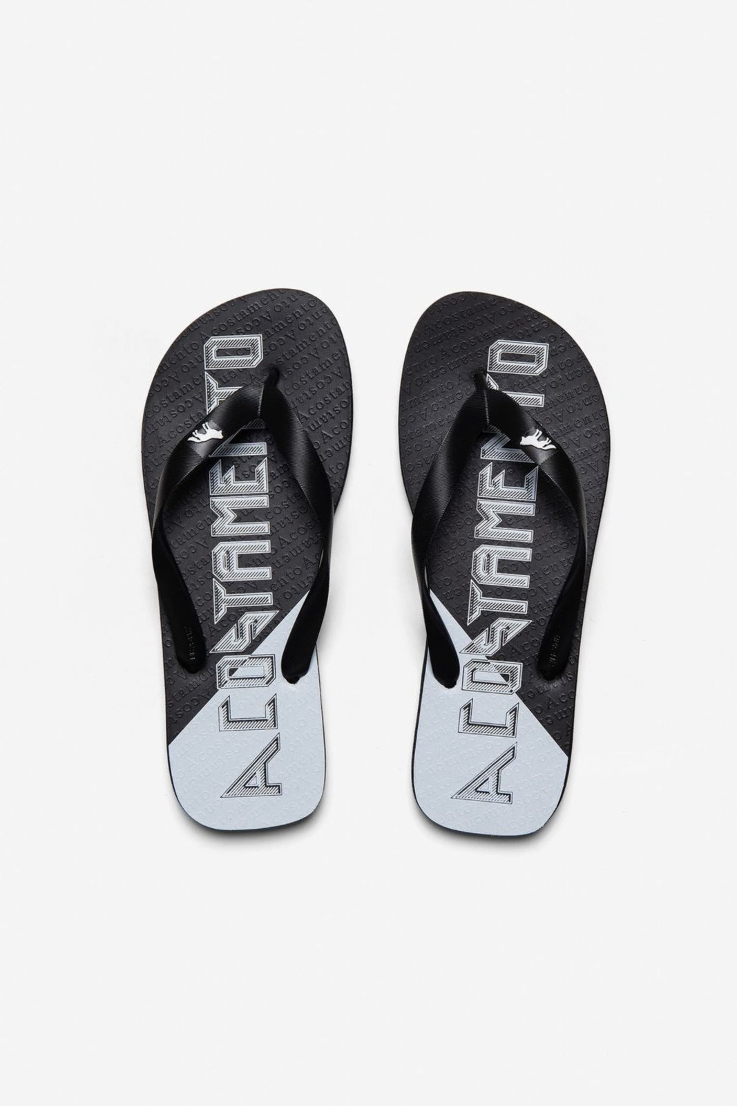 Imagem principal Chinelo Lettering Rock Masculino Acostamento ACOSTAMENTO ESSENTIALS preto