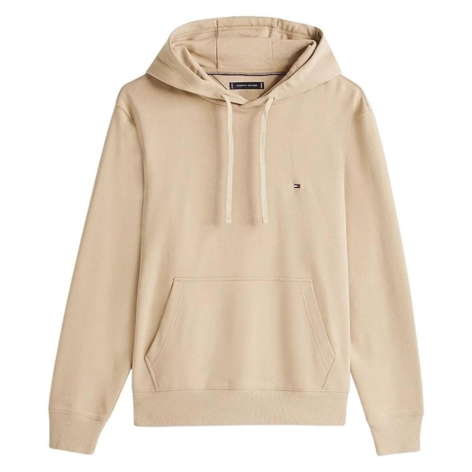 Imagem principal Moletom Canguru Tommy Hilfiger Mini Flag Terry Kaki Tommy Hilfiger marrom kaki