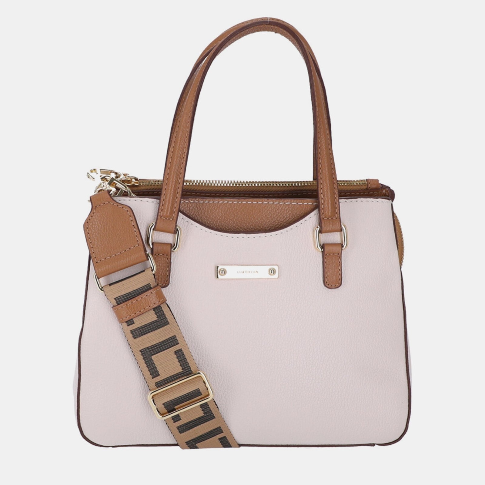 Imagem principal Bolsa Tote Pequena Couro Luz Da Lua - 10006219 Luz Da Lua Off-white Luz Da Lua off-white white