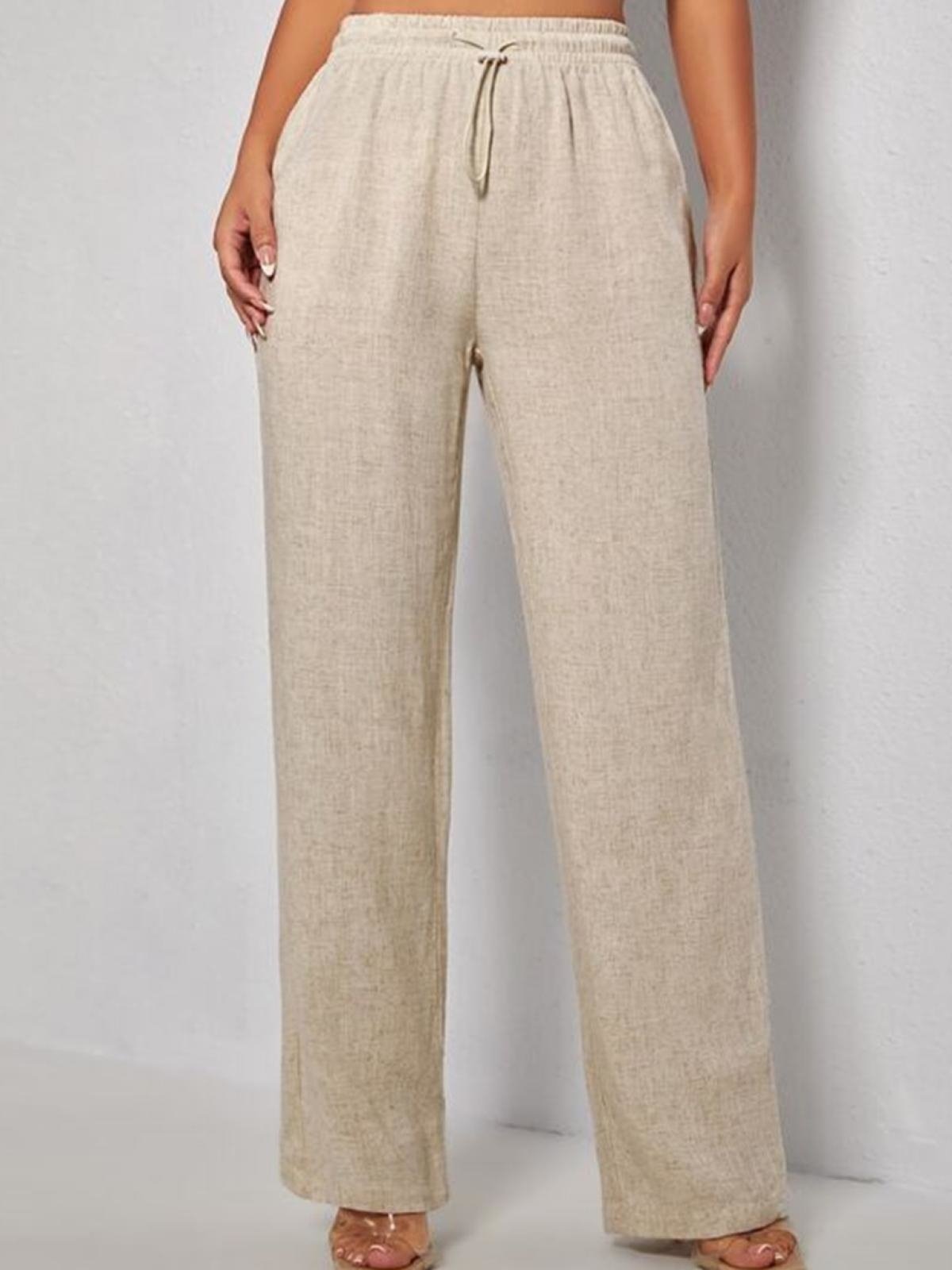 Imagem principal Calça Pantalona Expresso De Linho Expresso nude