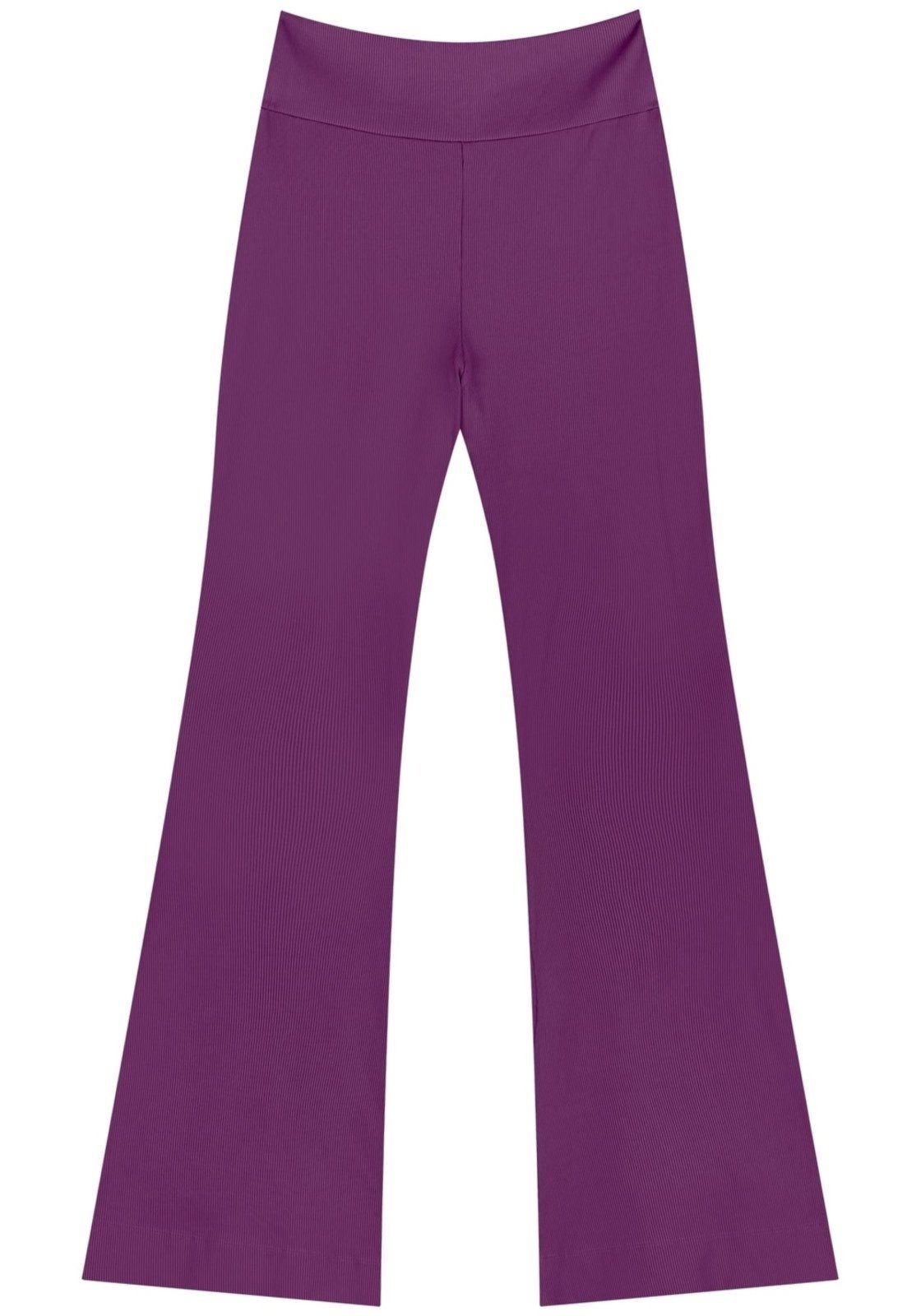 Imagem principal Calça Reta Com Cintura Alta E Proteção Solar Move Lez a Lez roxo