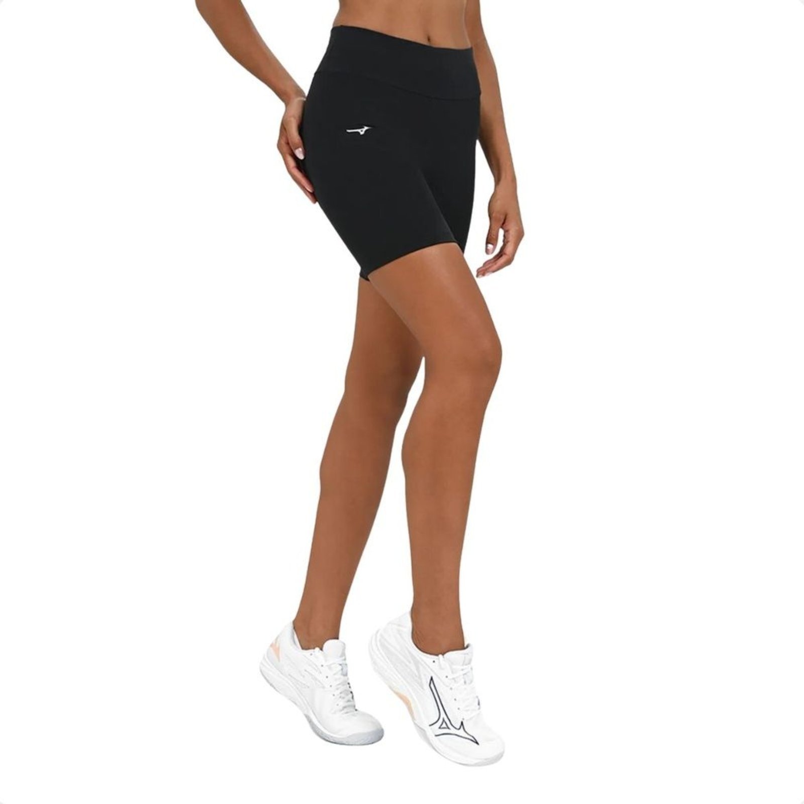 Imagem principal Bermuda Feminina Curta Mizuno Essence Preta Mizuno preto