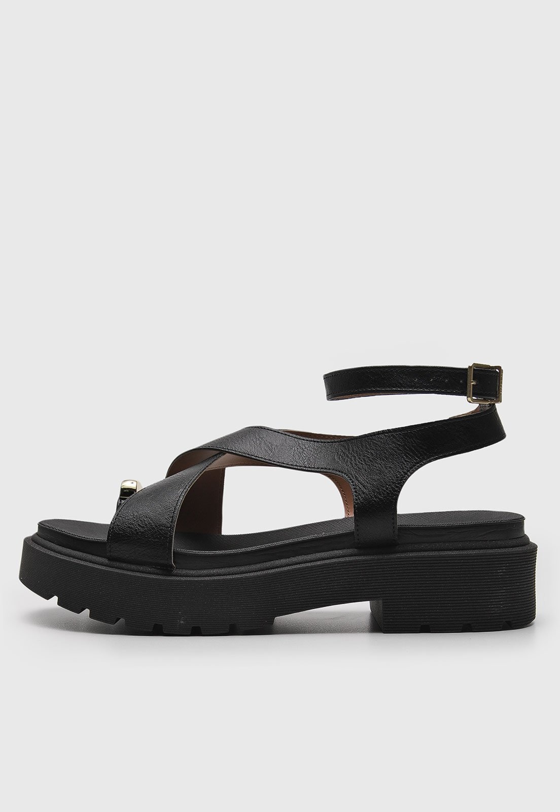 Imagem principal Sandália Tratorado Vizzano Aplicação Metalizada Preta VIZZANO preto