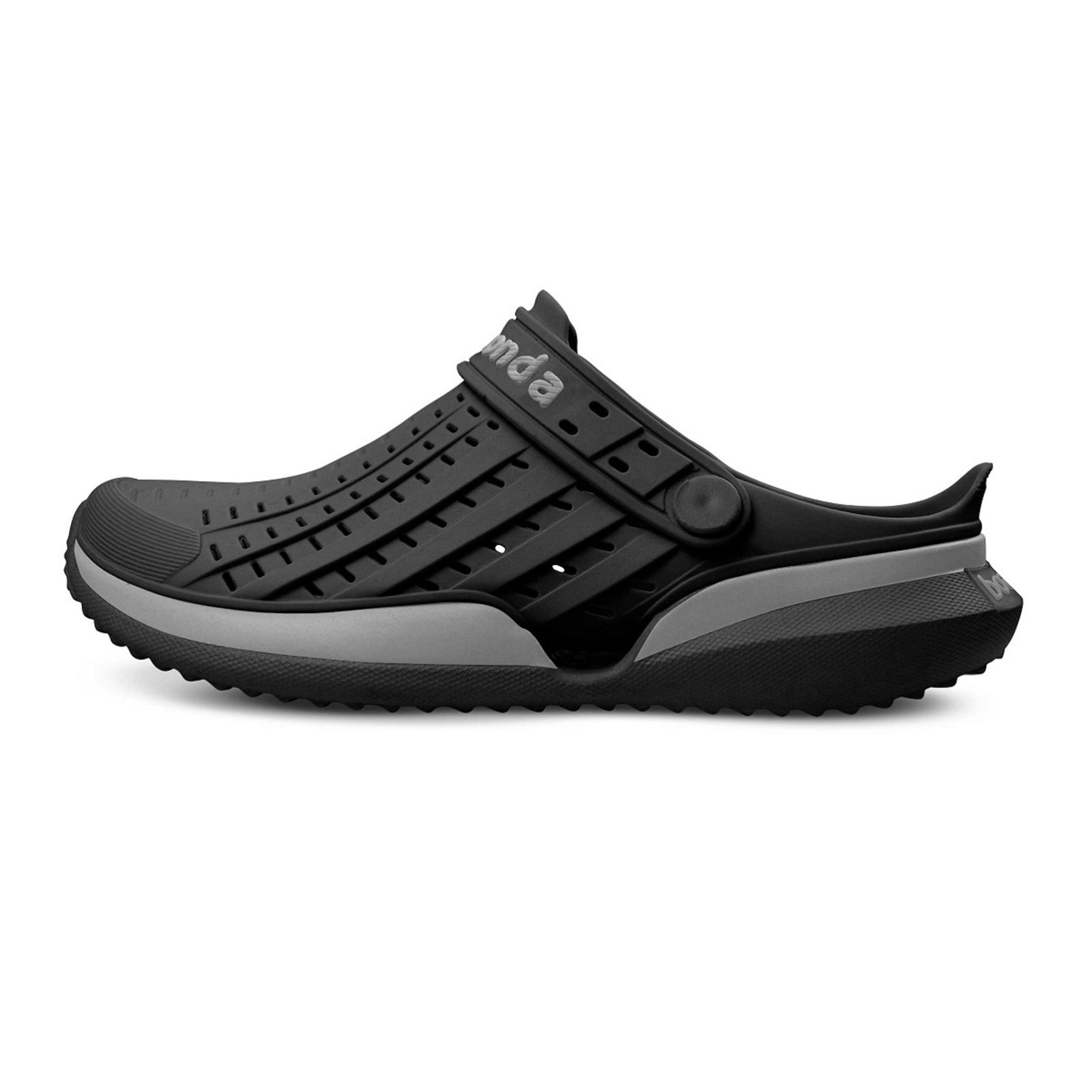 Imagem principal Sandália Masculina Flow Boaonda Academia Conforto Impacto Grafite Boaonda preto