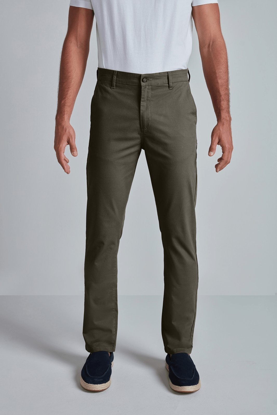 Imagem principal HIGHSTIL Calça Chino Slim Fit Oliva HIGHSTIL verde