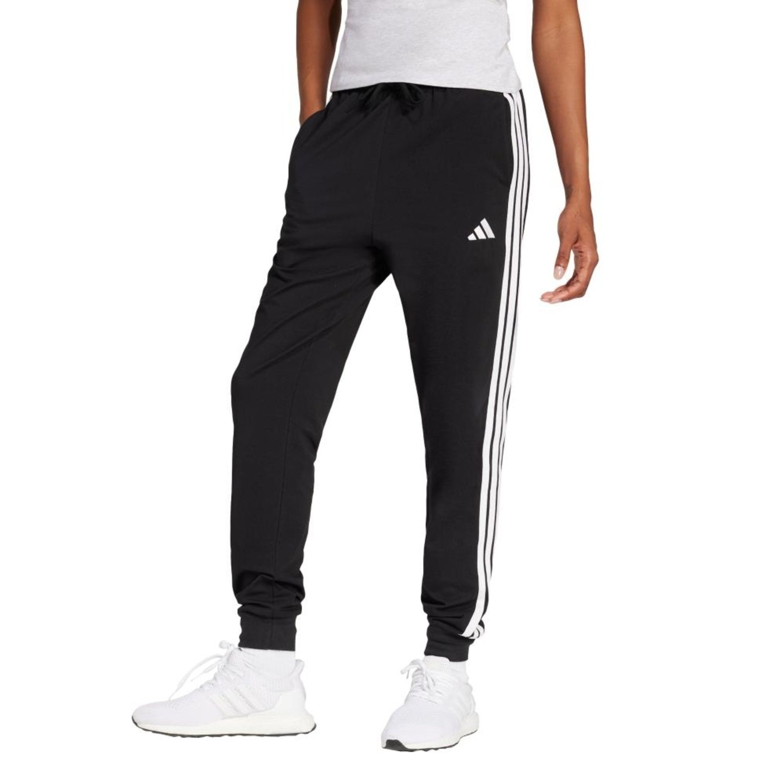 Imagem principal Calça Jogger Essentials Três Listras adidas Sportswear adidas Sportswear preto