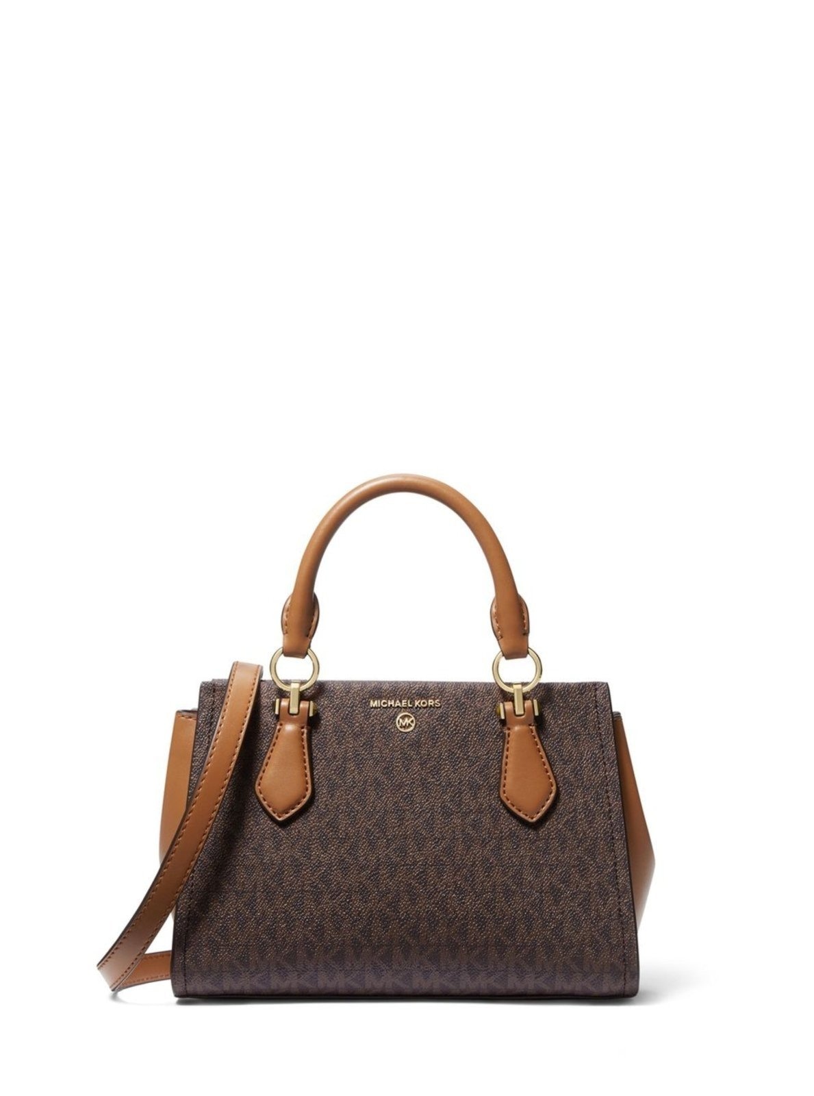 Imagem principal Bolsa Transversal Marilyn Logo Pequena 32F2g6ac1b252 Michael Kors marrom