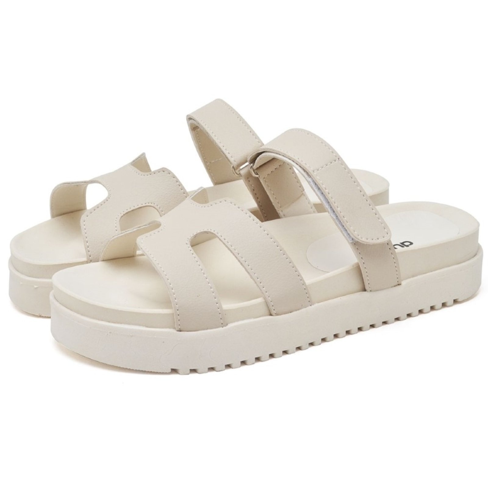 Imagem principal Sandália Plataforma Feminina DUBUY 2054FG Areia DUBUY multicolorido