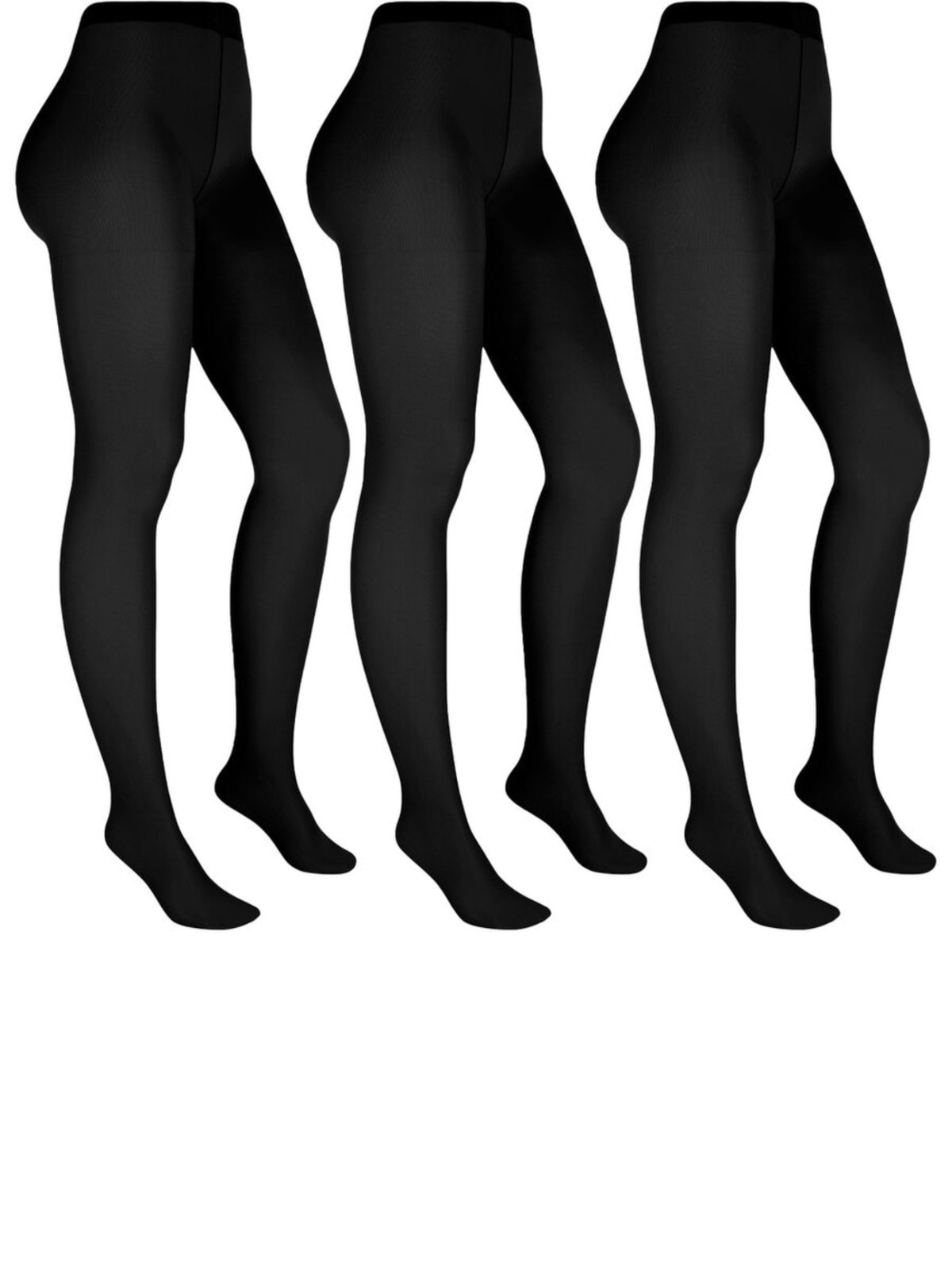 Imagem principal Kit com 3 Meias Calças Fio 20 Europeu Trifil 6308 TRIFIL preto