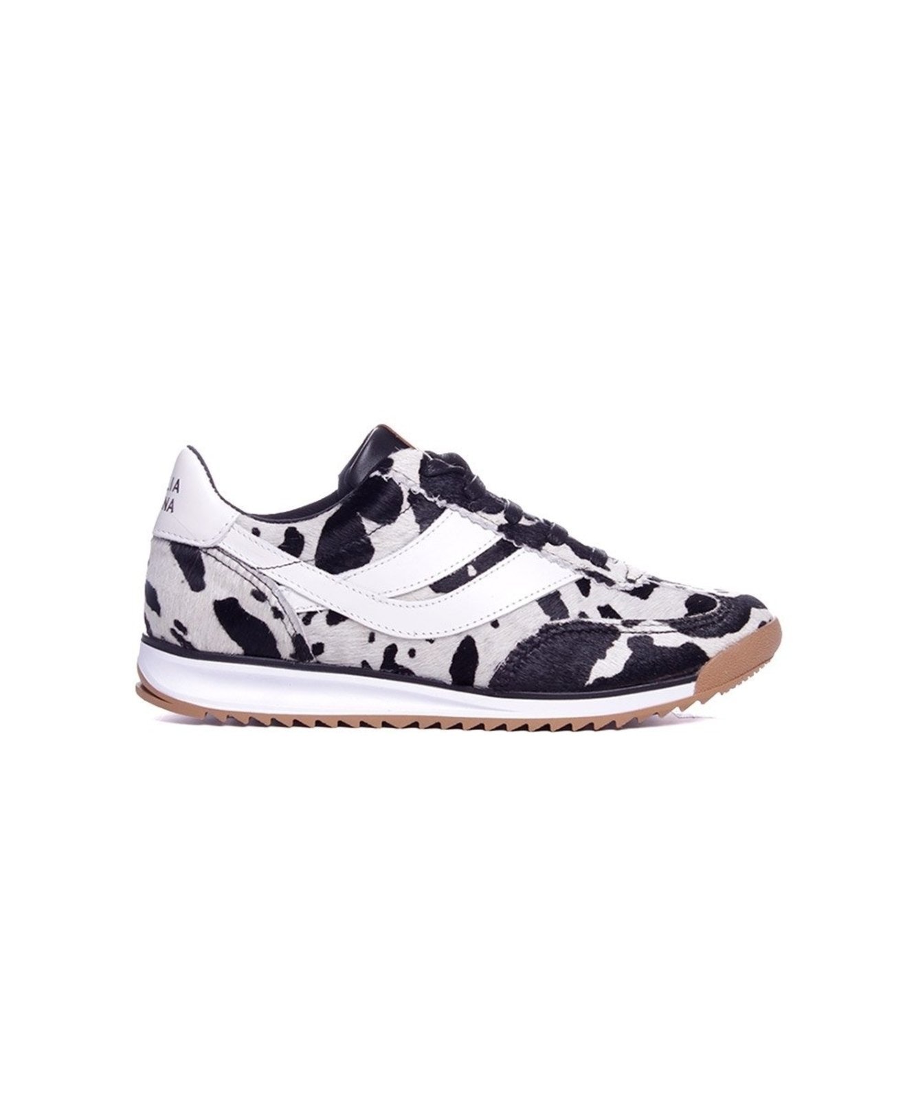 Imagem principal Tênis Feminino Giulia Domna Couro Vaca Pixolé incolor