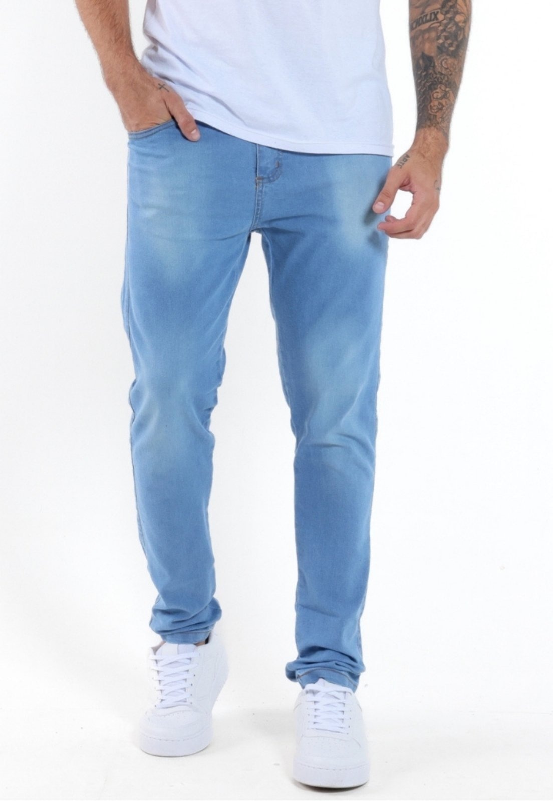 Imagem principal Calça Jeans Skinny Masculina Daze Modas Médio Daze Modas azul