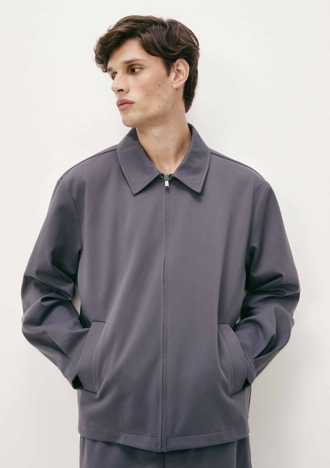 Imagem principal Jaqueta Masculina Regular Com Bolso Hering cinza