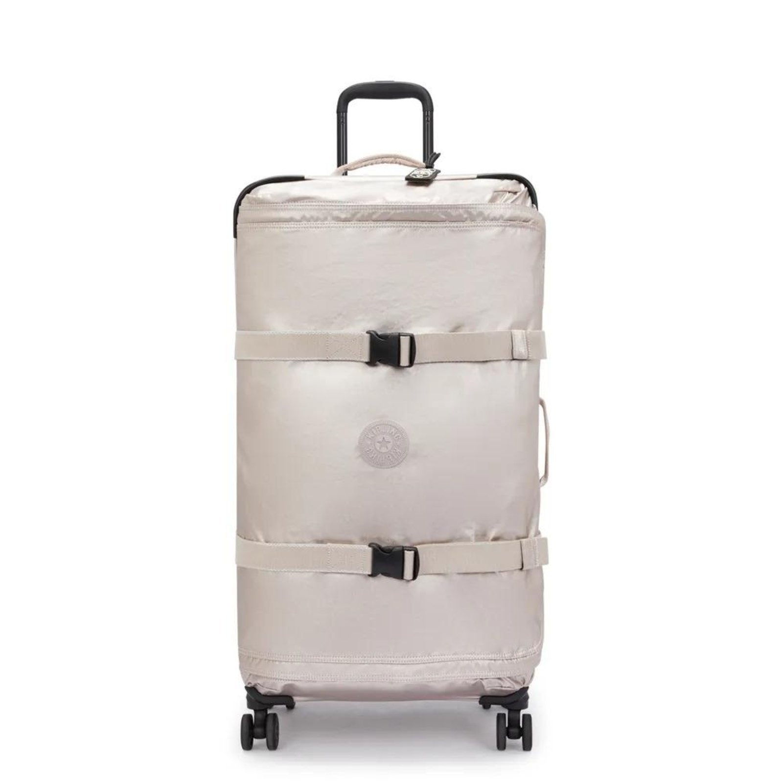 Imagem principal Mala Kipling Spontaneous L Metallic Glow Kipling bege metallic