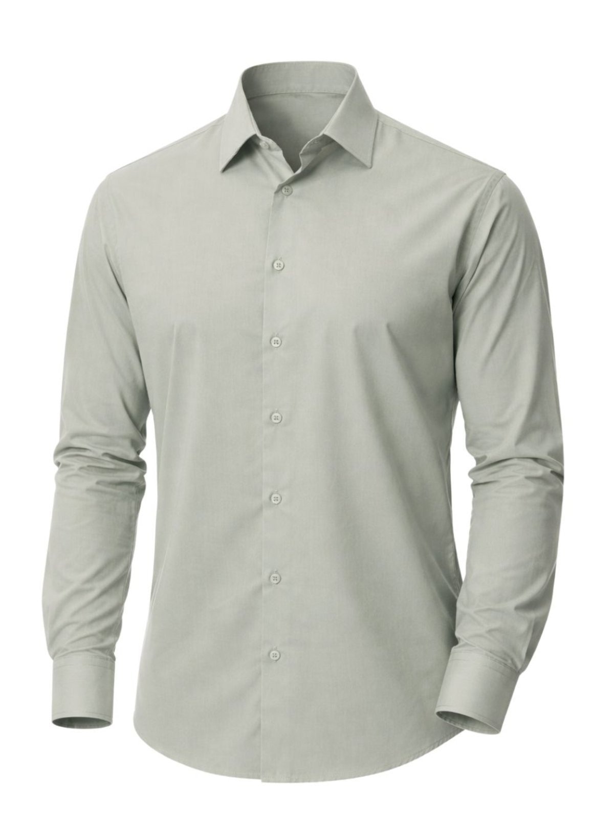 Imagem principal Camisa Social Masculina Slim Premium Manga Longa - 50077 Crocker verde