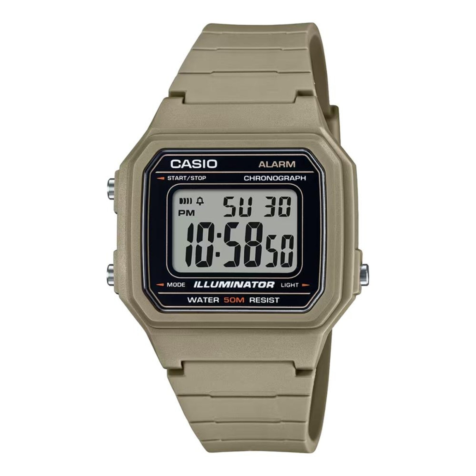 Imagem principal Relógio Casio Standard W-217H-5AVDF Casio verde