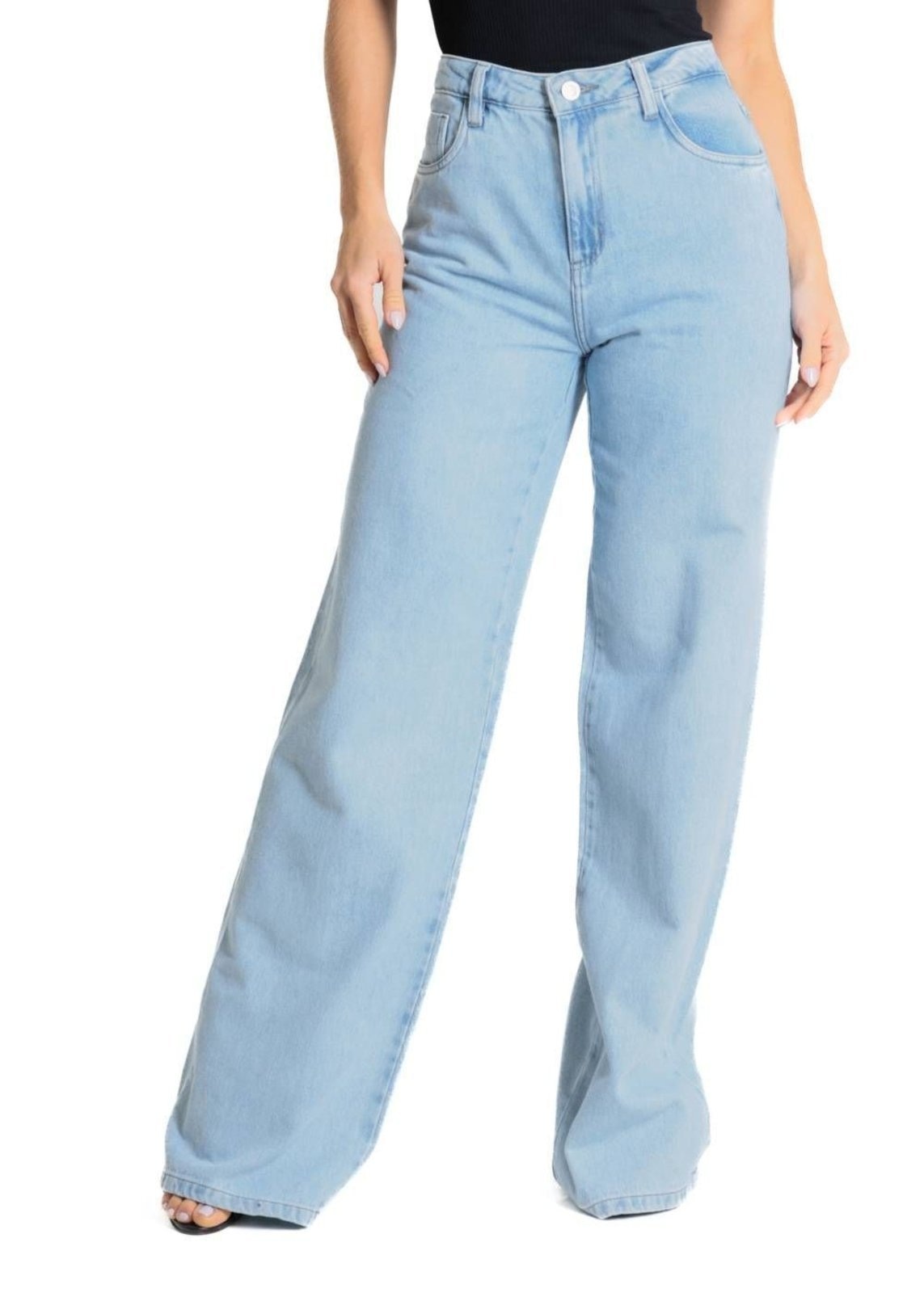 Imagem principal Calça Jeans Sawary Wide Leg - 280310 Sawary azul