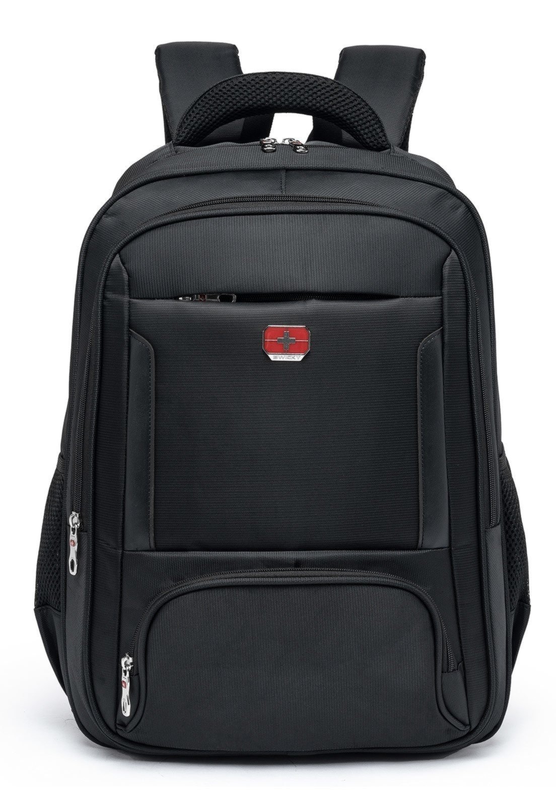 Imagem principal Mochila Executiva Espaçosa Notebook Bolsa Trabalho Viagem SWICKY preto