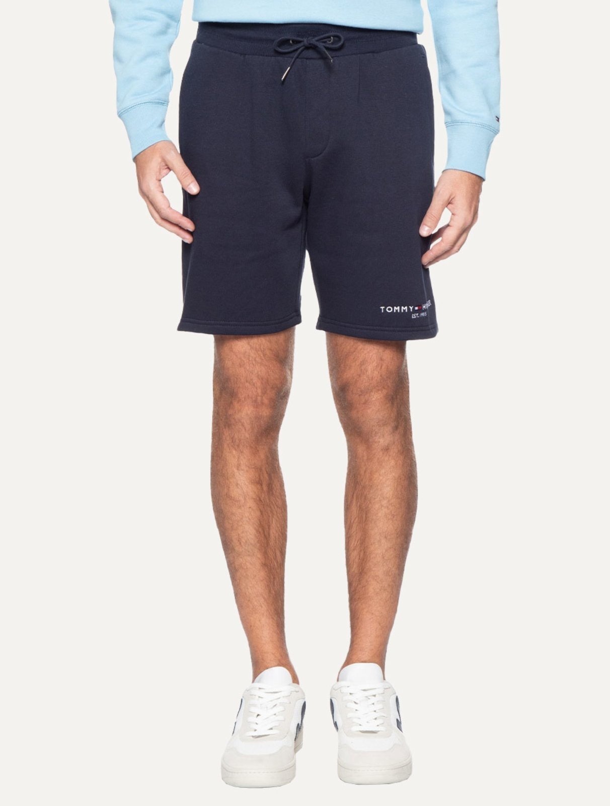 Imagem principal Bermuda Tommy Hilfiger Moletom Masculina Small Logo Tommy Hilfiger azul marinho