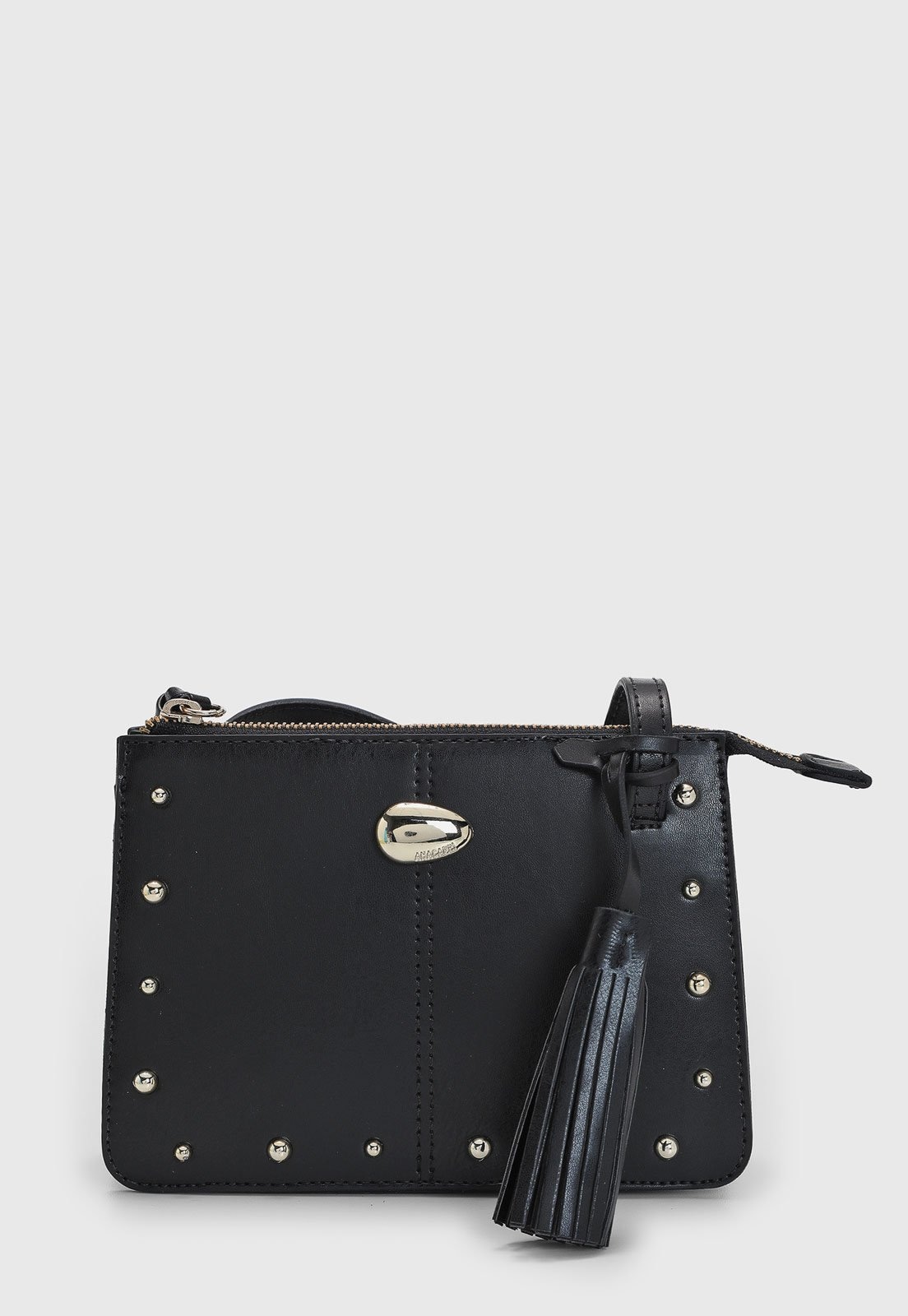 Imagem principal Bolsa Média Feminina Anacapri Tachas Preta Anacapri preto