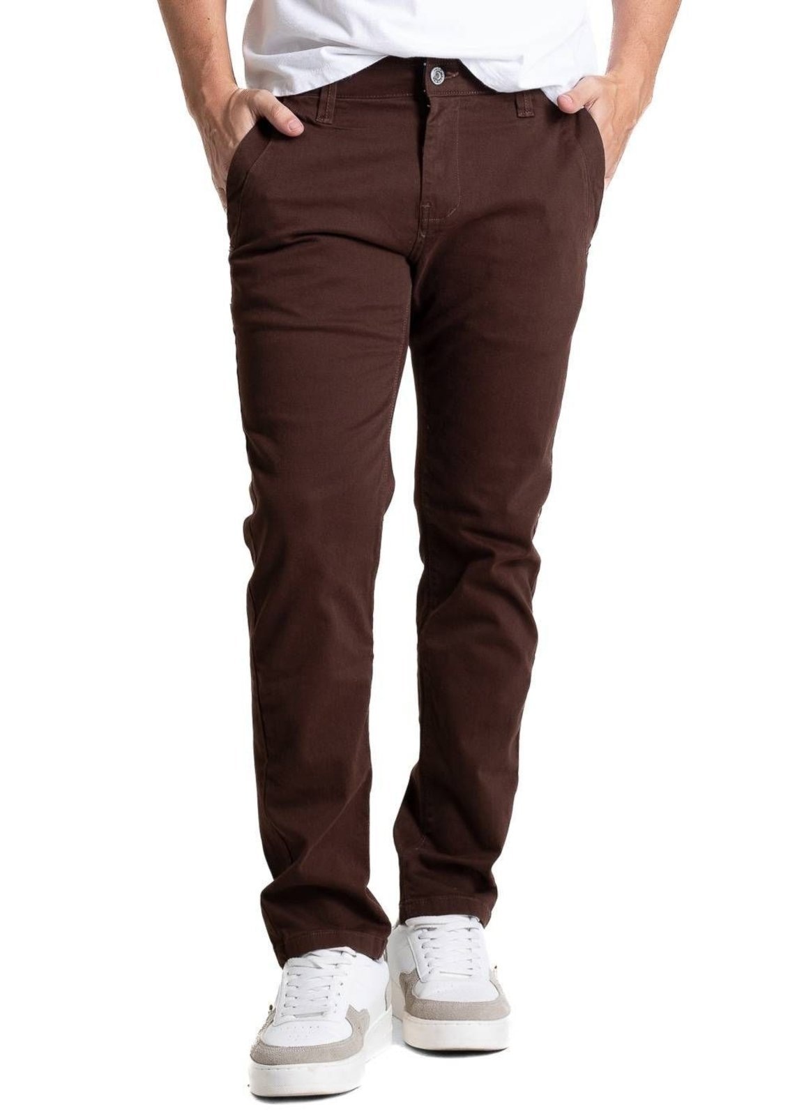 Imagem principal Calça Sarja Sawary Slim - 281528 Sawary marrom