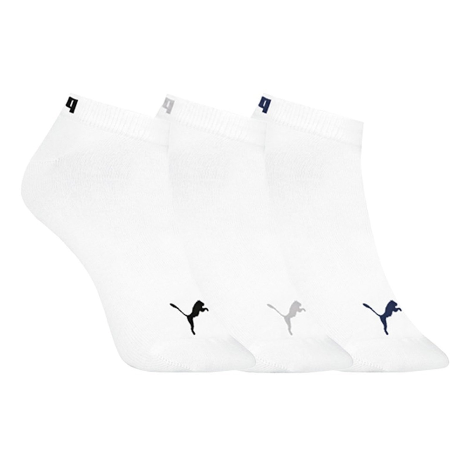 Imagem principal Kit 3 Pares de Meia Puma Sapatilha Esportiva Puma cinza