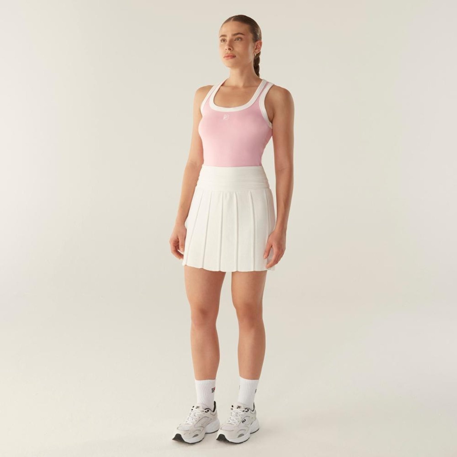 Imagem principal Saia Fila Pleated Gt Feminina Fila incolor