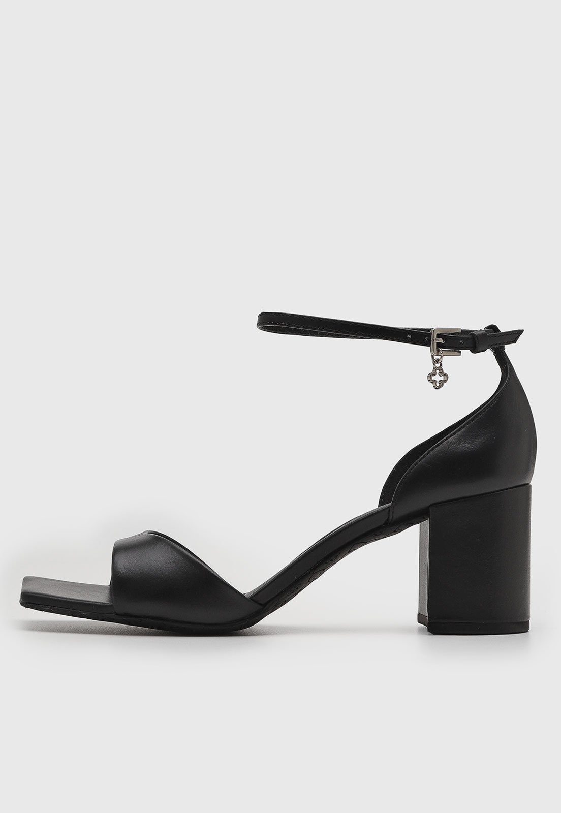 Imagem principal Sandália Feminina Capodarte Salto Bloco Baixo Preta Capodarte preto