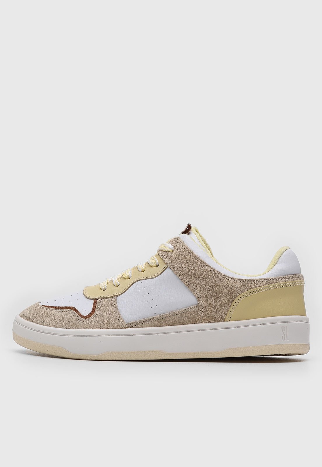 Imagem principal Tênis Feminino Santa Lolla Cadarço e Branco Santa Lolla bege