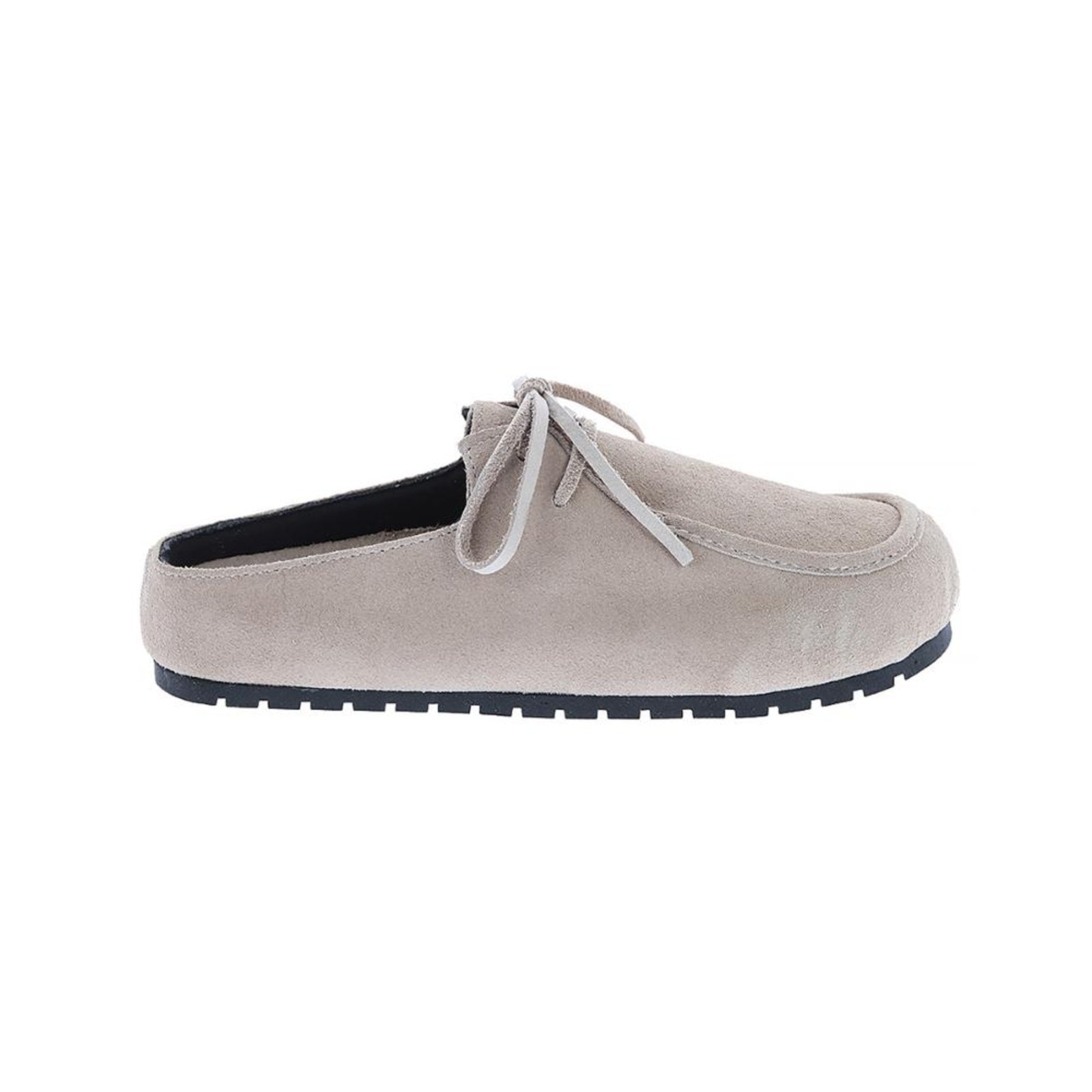 Imagem principal Sandy - Mule Feminino Camurça de Couro Legítimo Damannu Shoes bege