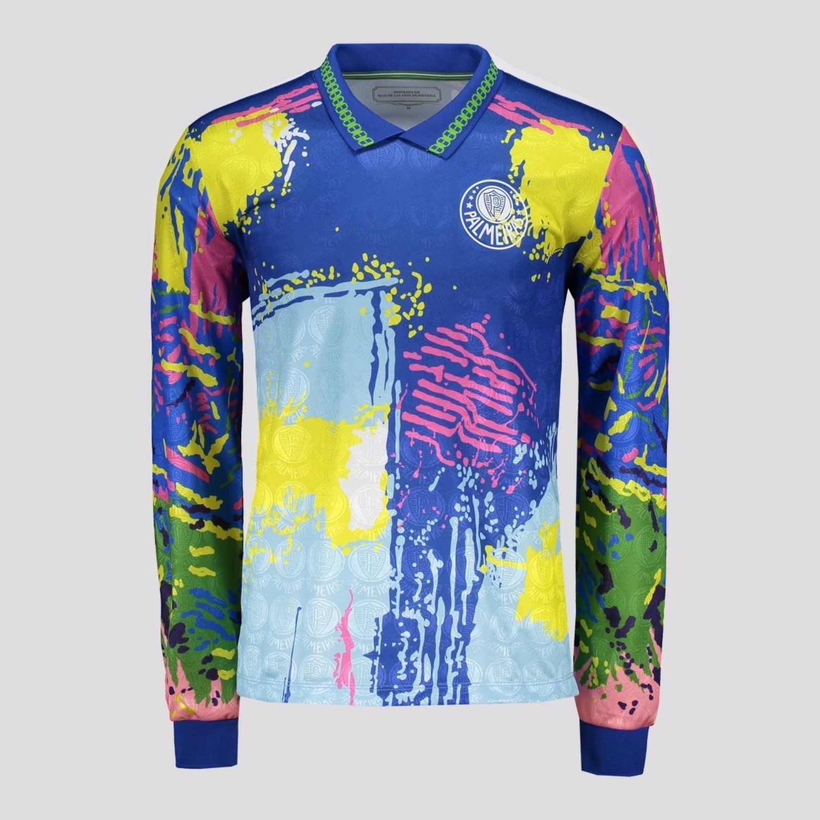 Imagem principal Camisa Palmeiras Goleiro Retrô 1993 Betel azul