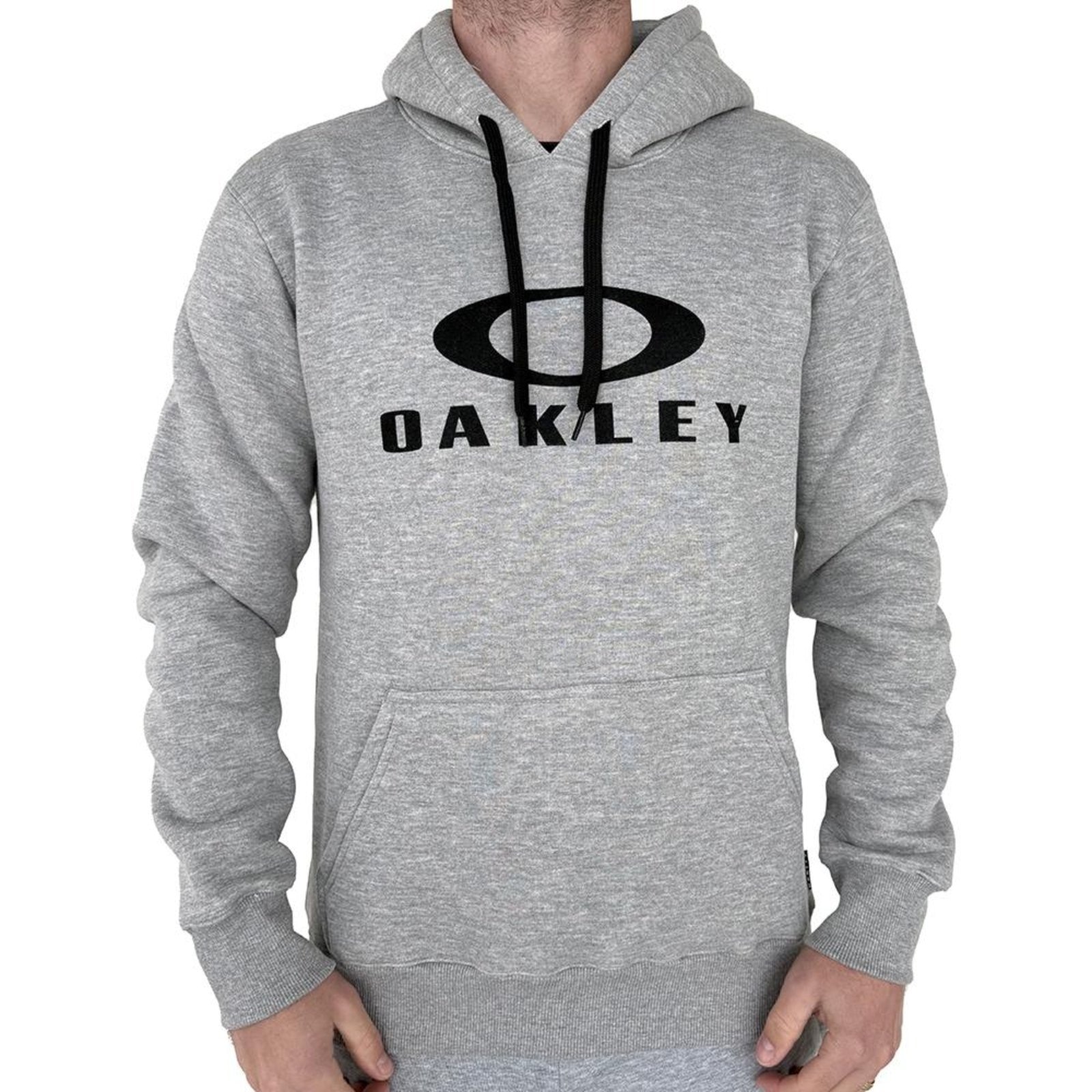 Imagem principal Moletom Oakley Canguru Dual Hoodie II WT25 Heather Grey Oakley cinza grey