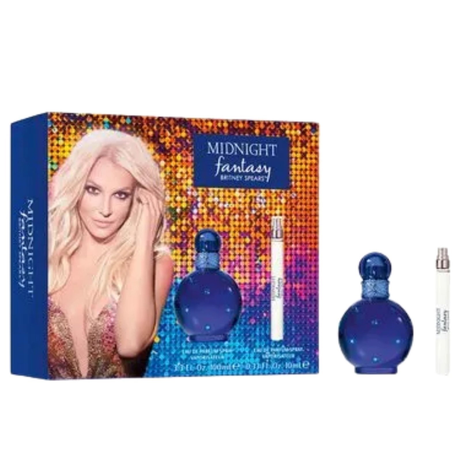 Imagem principal Britney Spears Kit Midnight Fantasy Edp 100 Ml + Travel Size 10Ml Britney Spears unico