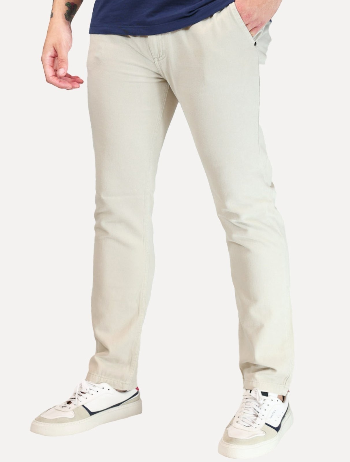 Imagem principal Calça John John Jeans Masculina Soft Original Concept Off-White John John off-white white