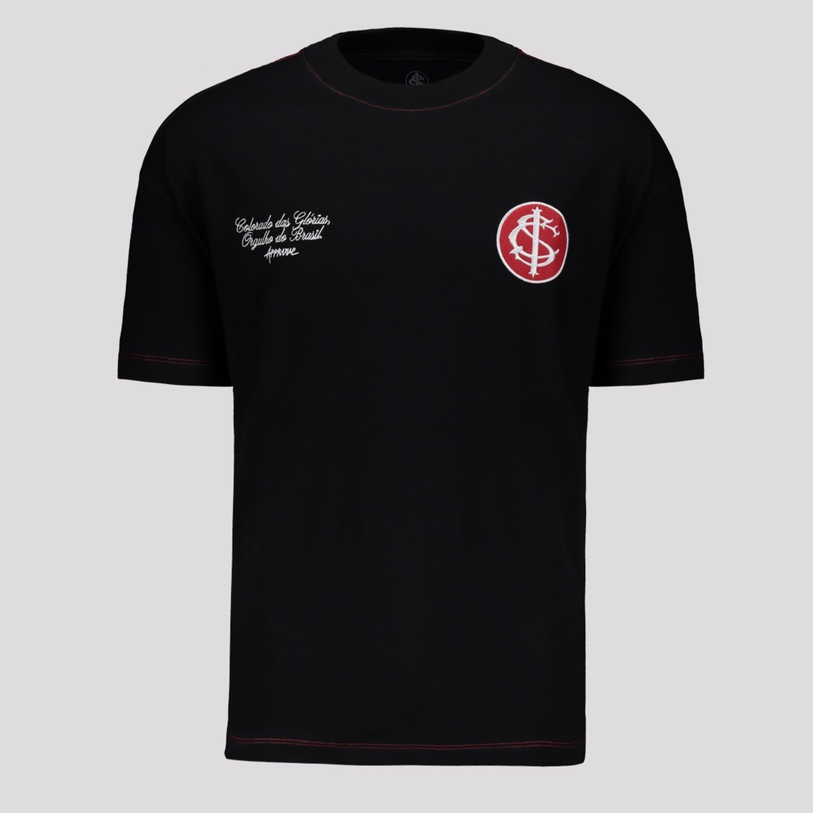 Imagem principal Camiseta Approve Huge Internacional Brasão Preta Approve preto