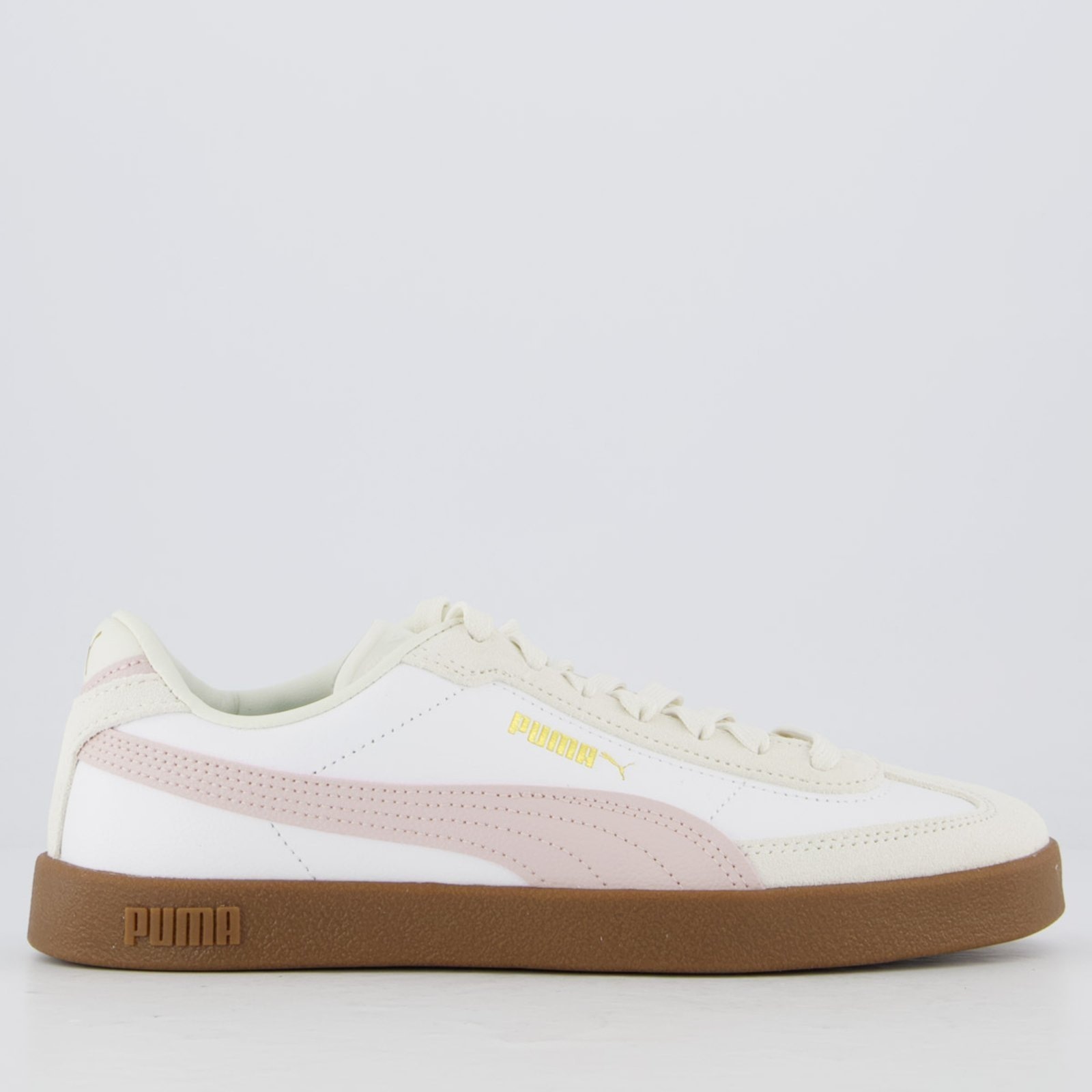 Imagem principal Tênis Puma Club II Era Wns Feminino Branco e Rosa Puma branco rosa