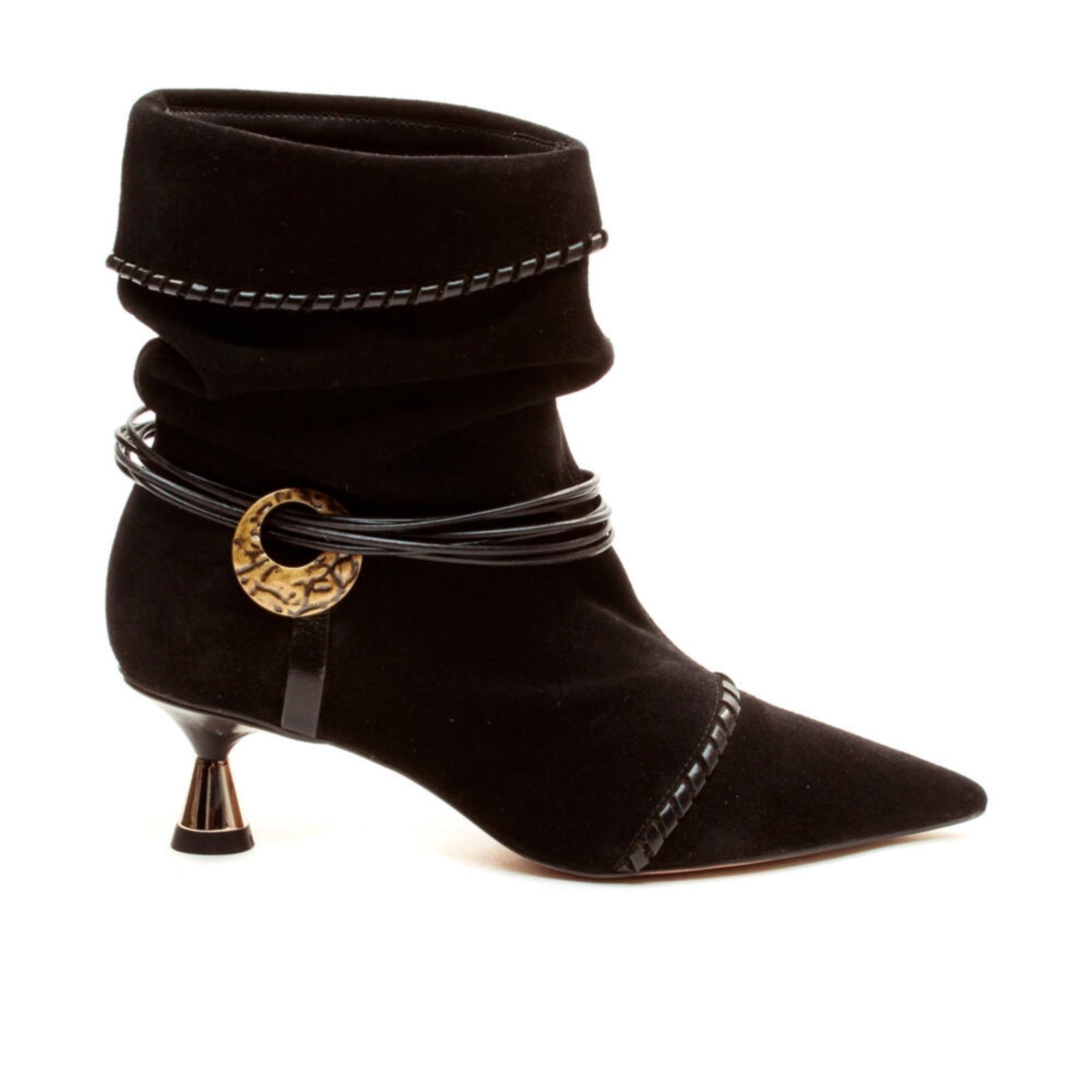 Imagem principal Bota Couro Cano Curto Cecconello 2620001-1 Cecconello preto