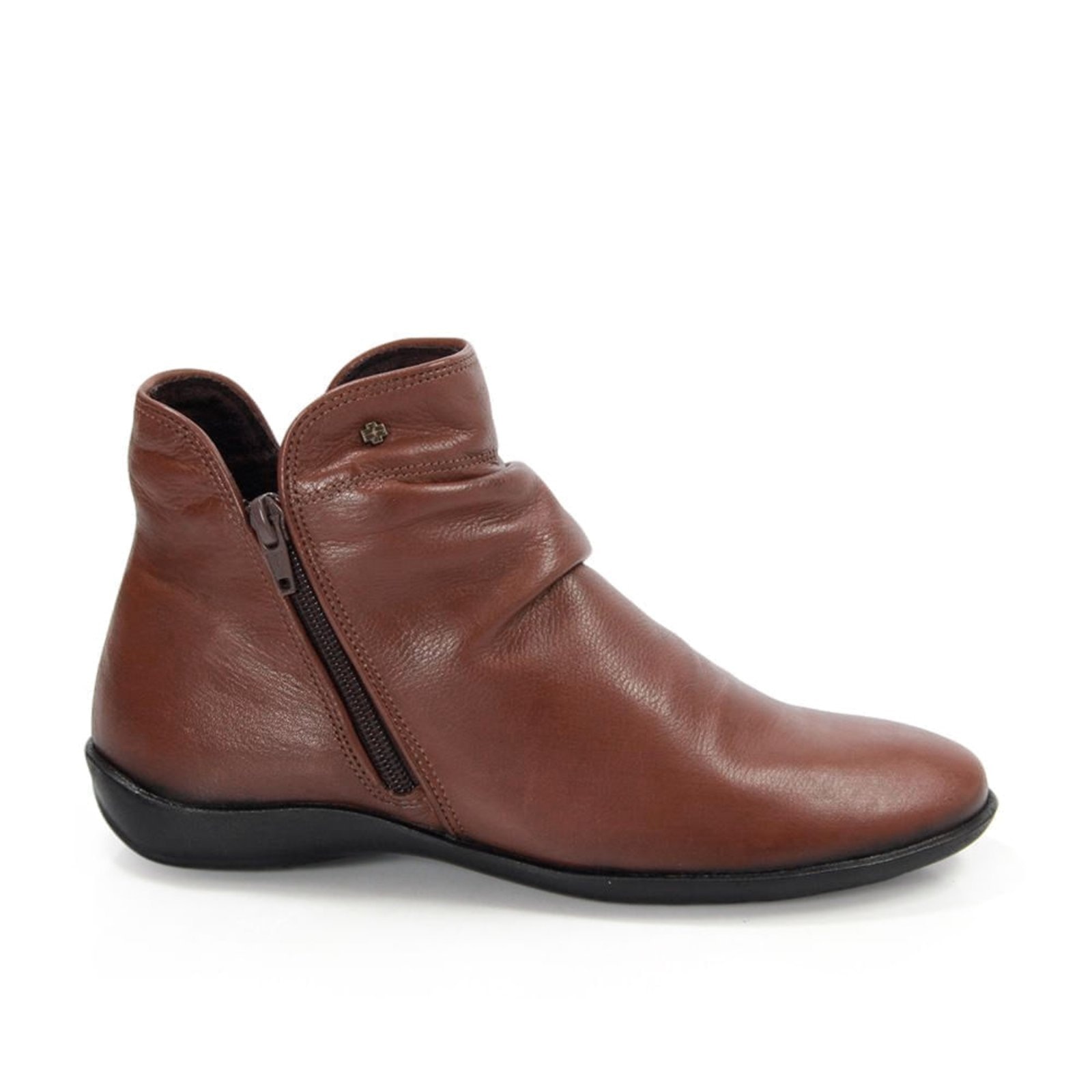 Imagem principal Bota Angel Couro Comfort Mogno - ANG820 Perlatto marrom