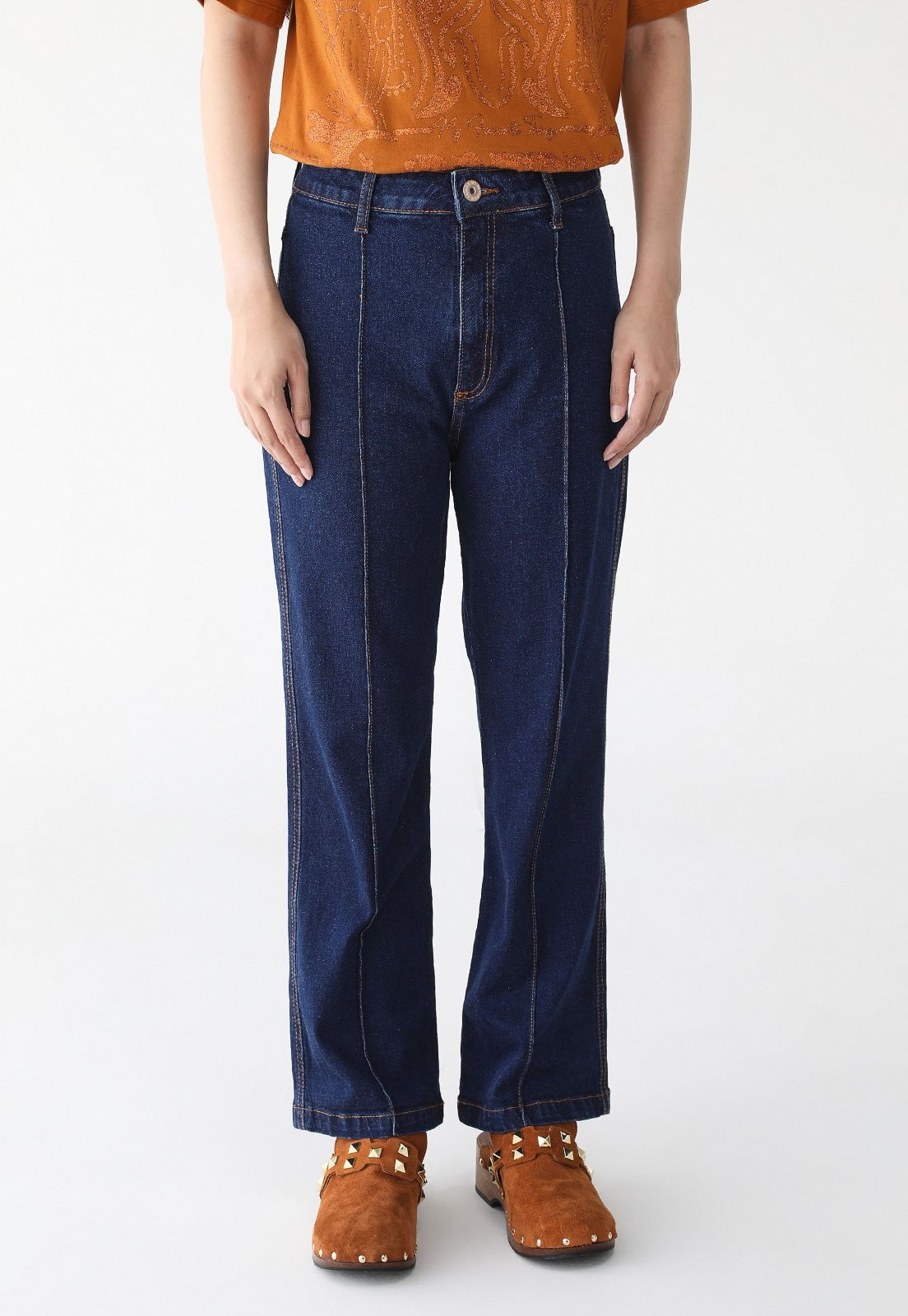 Imagem principal Calça Jeans My Favorite Things Flare Mini My Favorite Things azul