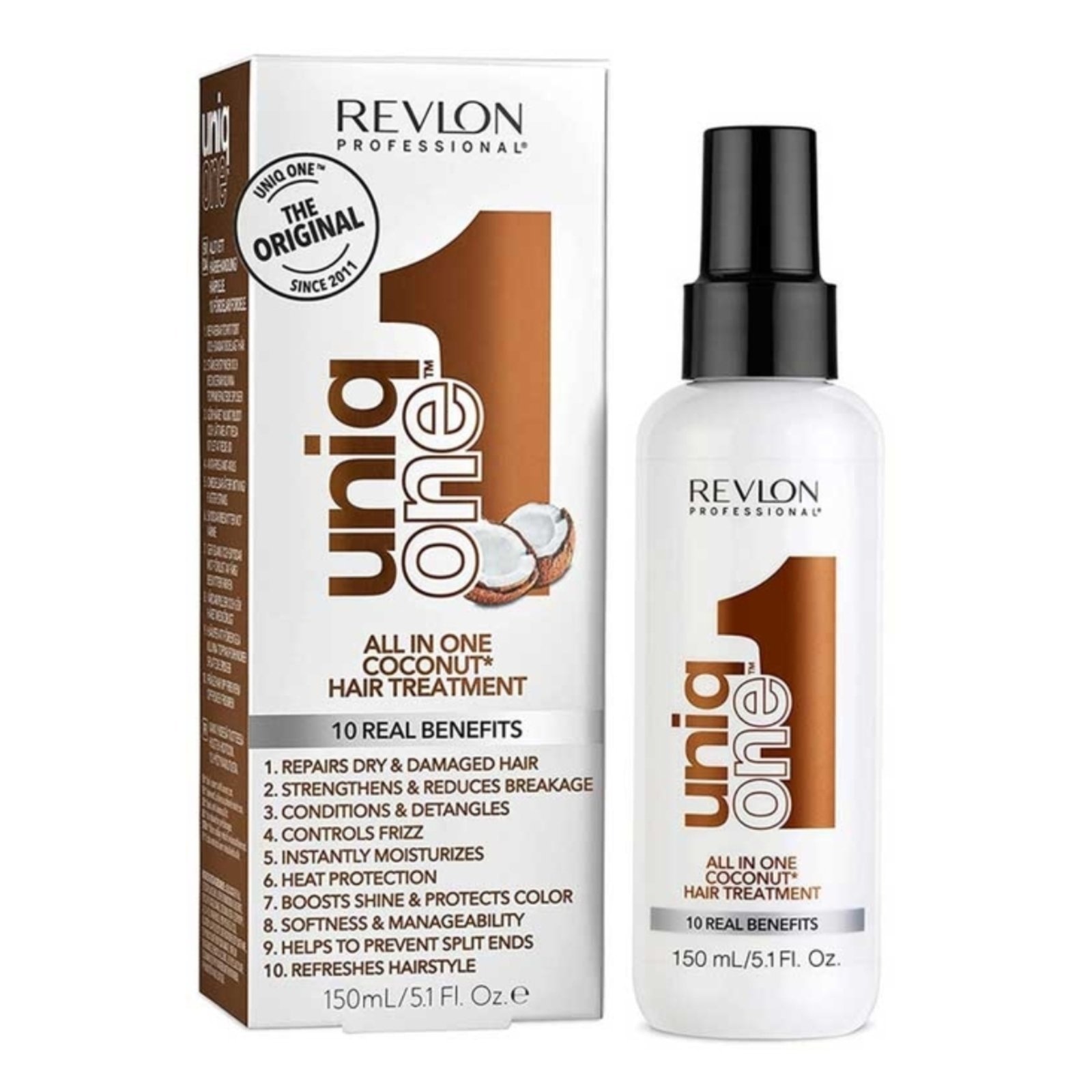 Imagem principal Revlon Leave-In Uniq One Coconut Hair Tratament 150Ml Revlon unico