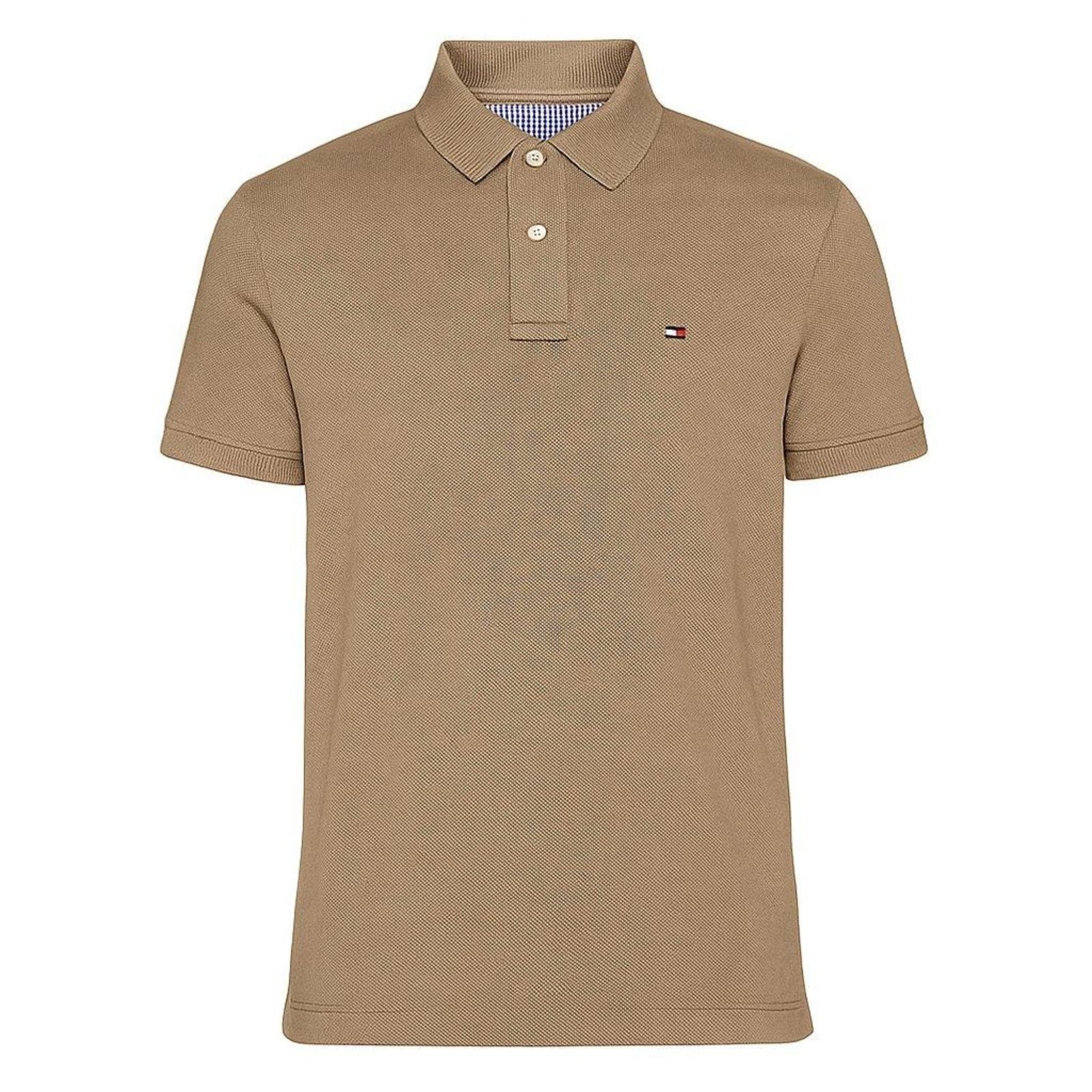 Imagem principal Camiseta Gola Polo Tommy Hilfiger Im 1985 Slim Caqui Tommy Hilfiger marrom caqui