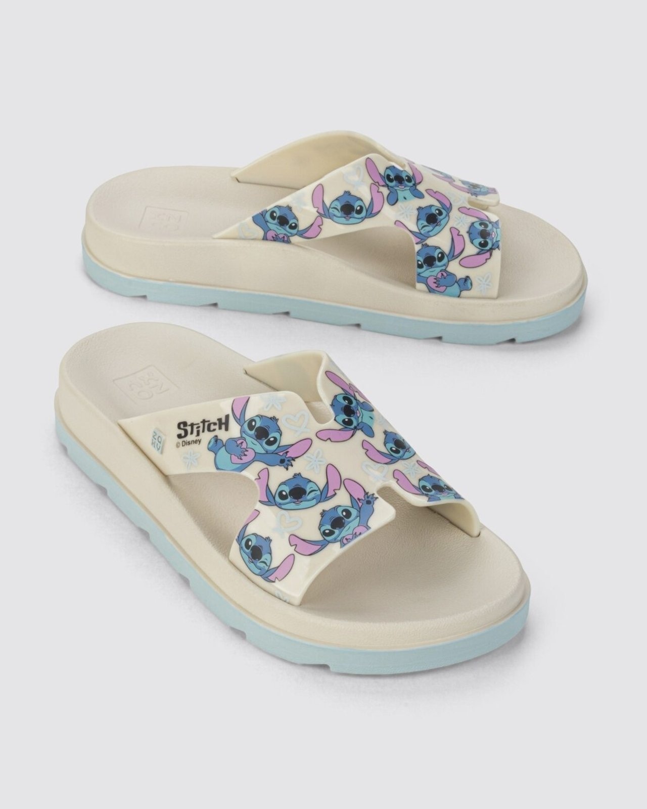 Imagem principal Chinelo Slide Feminino Adulto Disney Daily Zaxy Off-white Zaxy off-white white