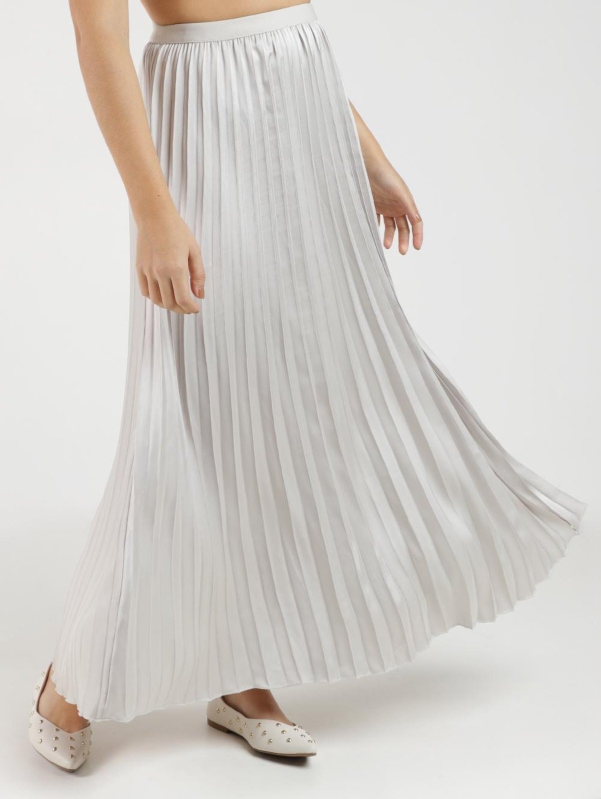 Imagem principal Saia Midi Autentique Feminina GELO Autentique branco