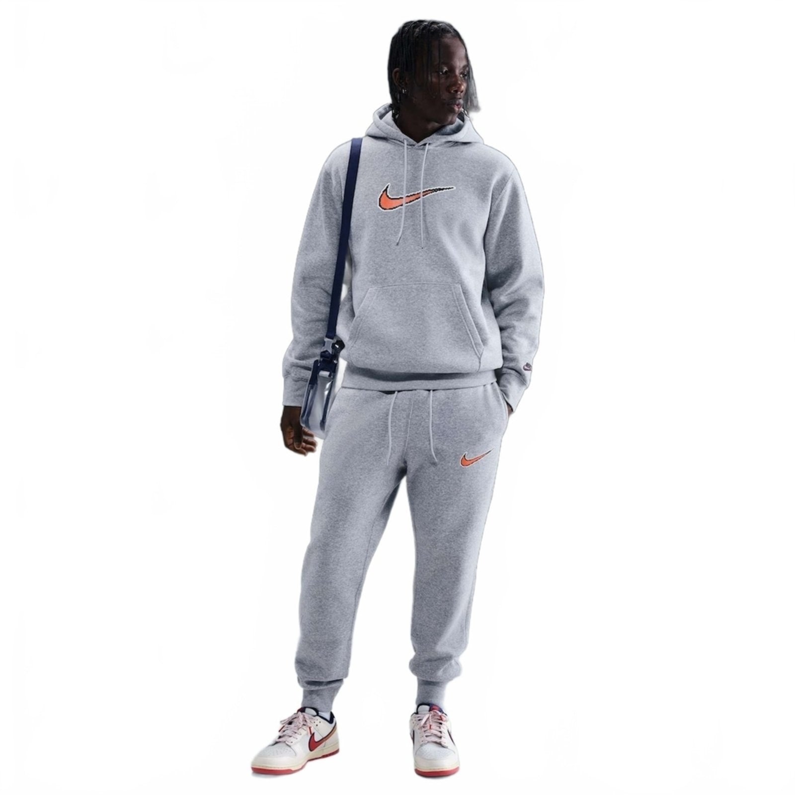 Imagem principal Calça Nike Club Varsity Masculina Nike Cinza