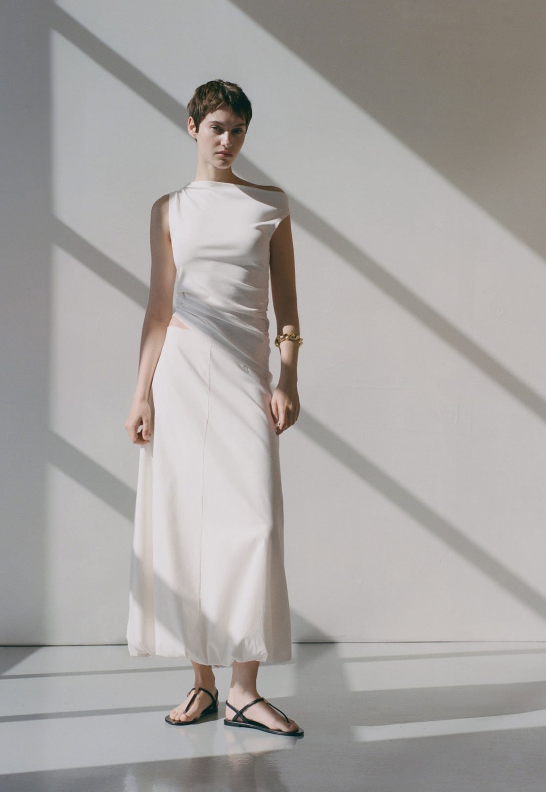 Imagem principal Saia Mango Longa Globe Off-White Mango off-white white