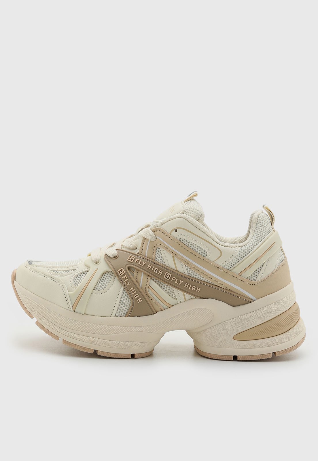 Imagem principal Tênis Feminino Ramarim Chunky Cadarço Off-White RAMARIM off-white white