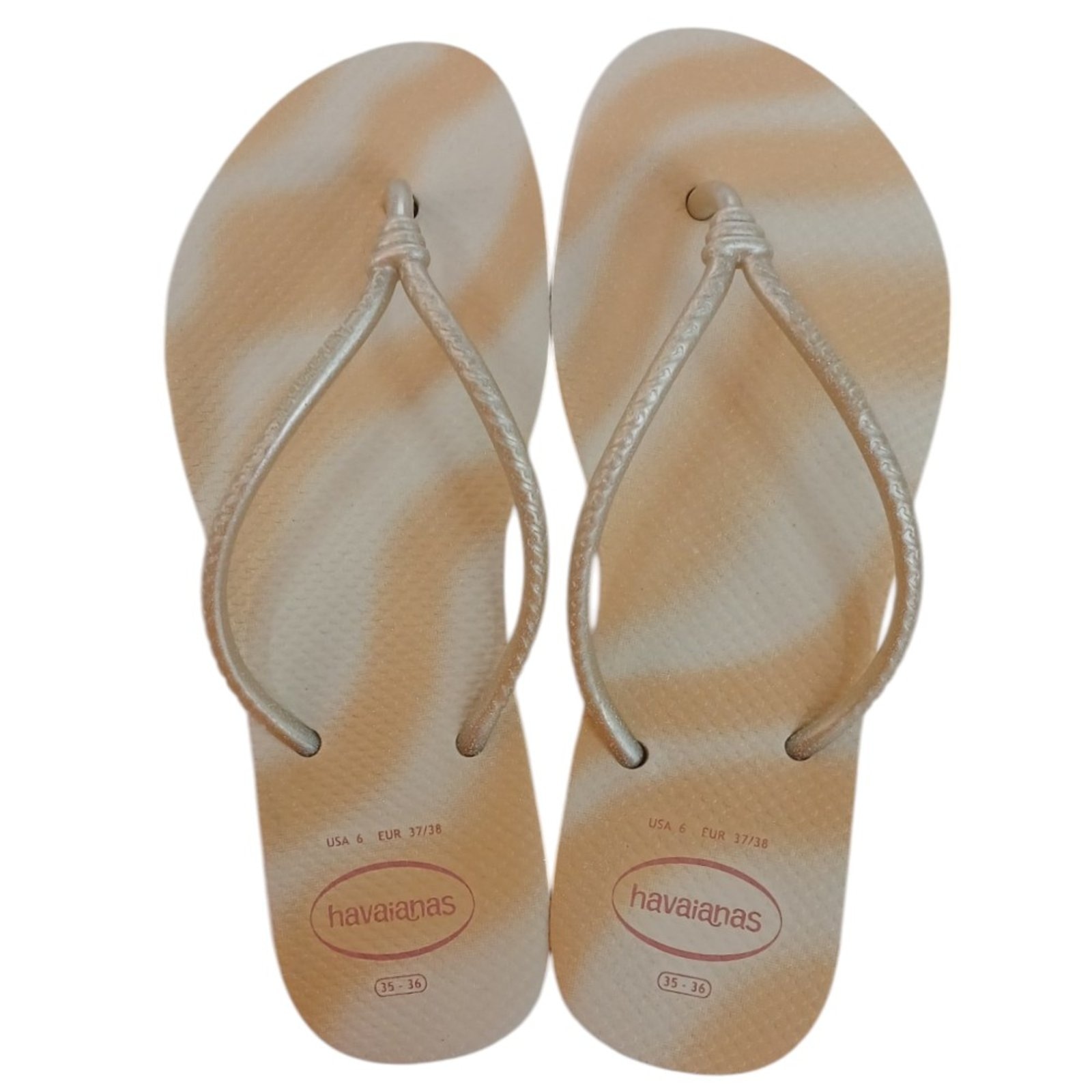 Imagem principal Chinelo Feminino Havaianas Tube Gloss Havaianas bege