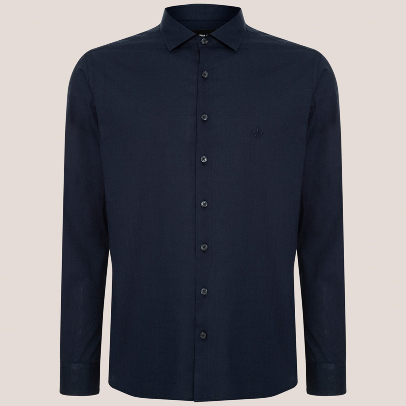 Imagem principal Camisa Dudalina Slim Flame In25 Marinho Masculino Dudalina azul marinho