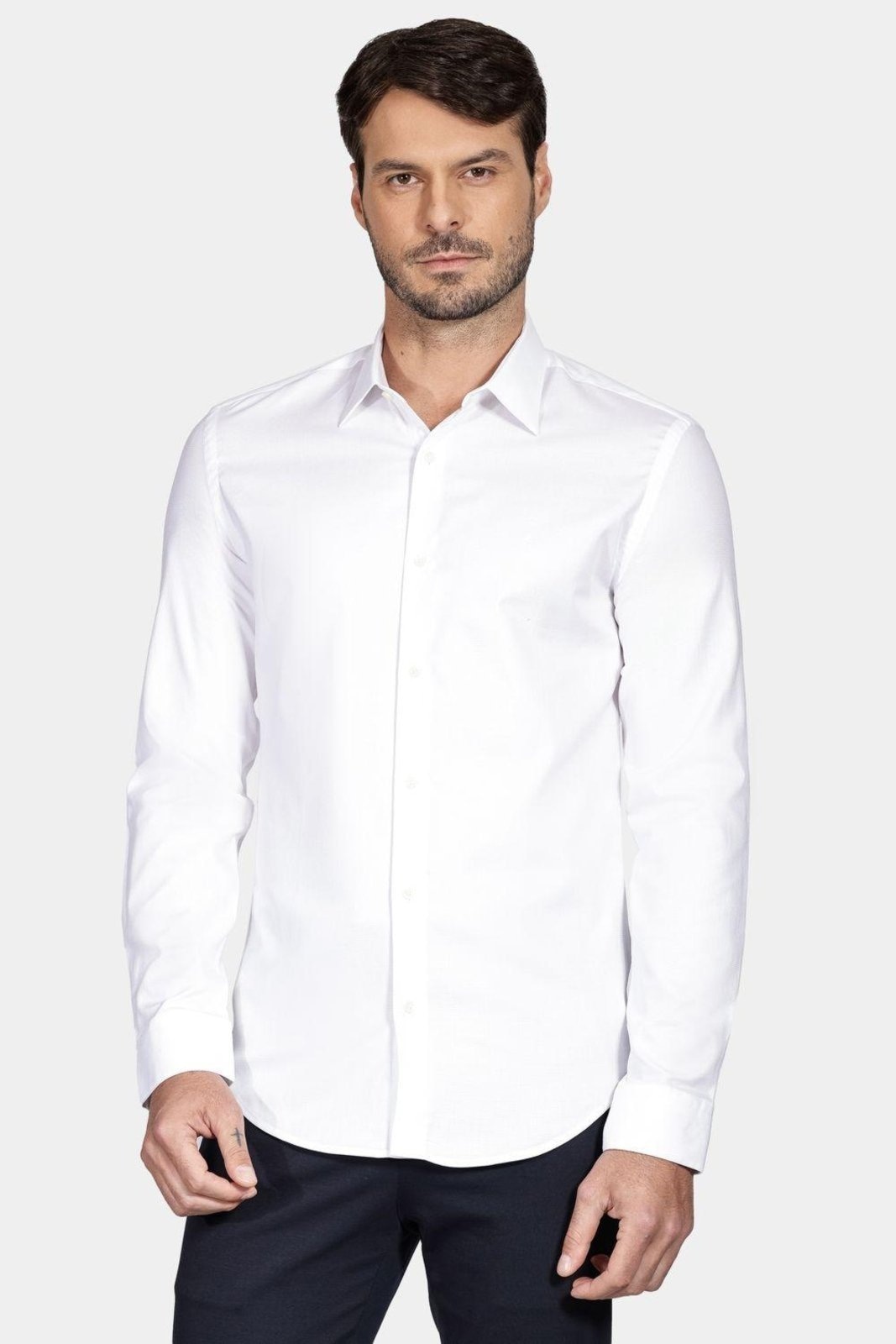 Imagem principal Camisa Aramis Slim Pima Stretch Maquinetada Aramis branco