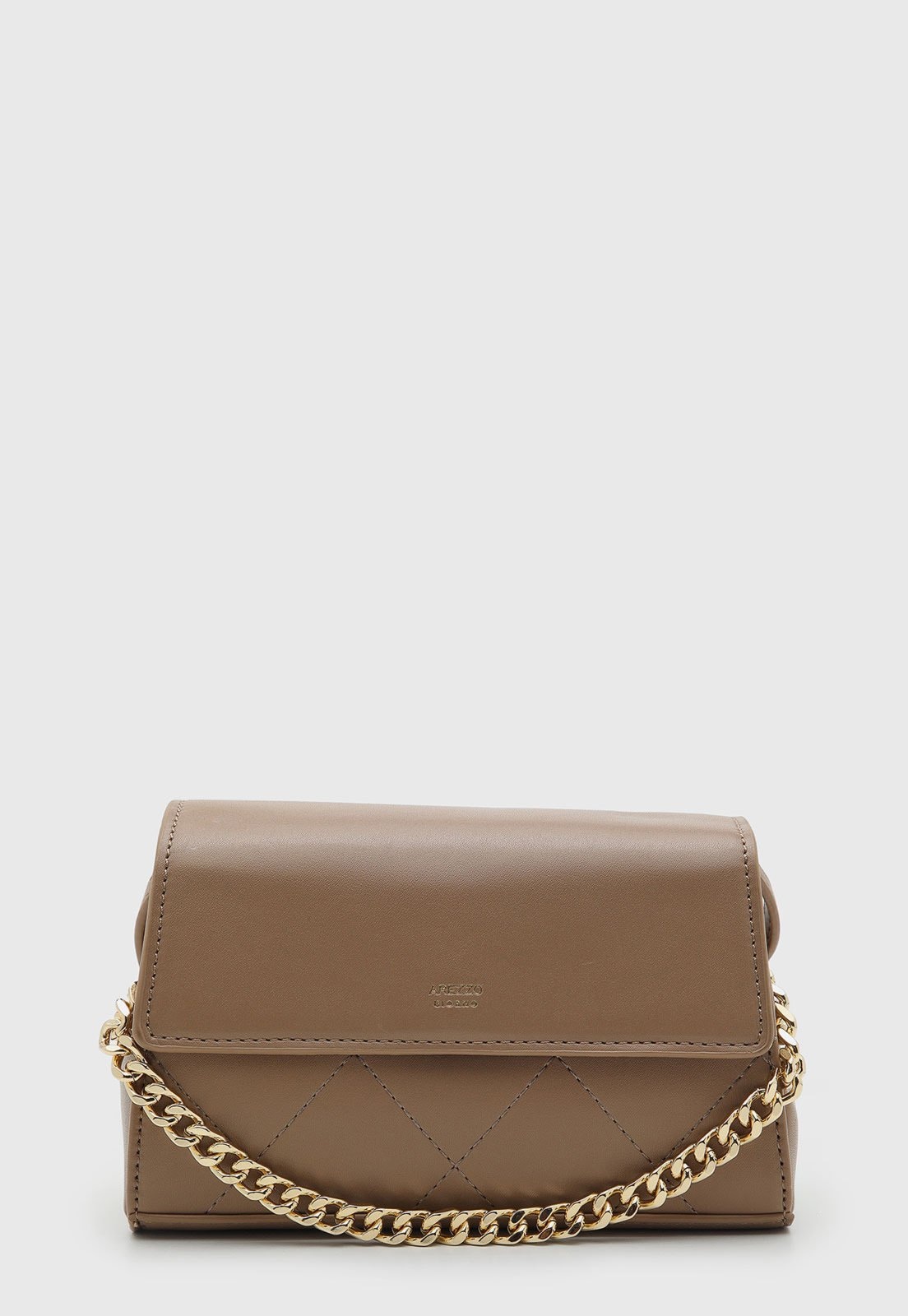 Imagem principal Bolsa Feminina Arezzo Light Corrente Matelassê Arezzo bege